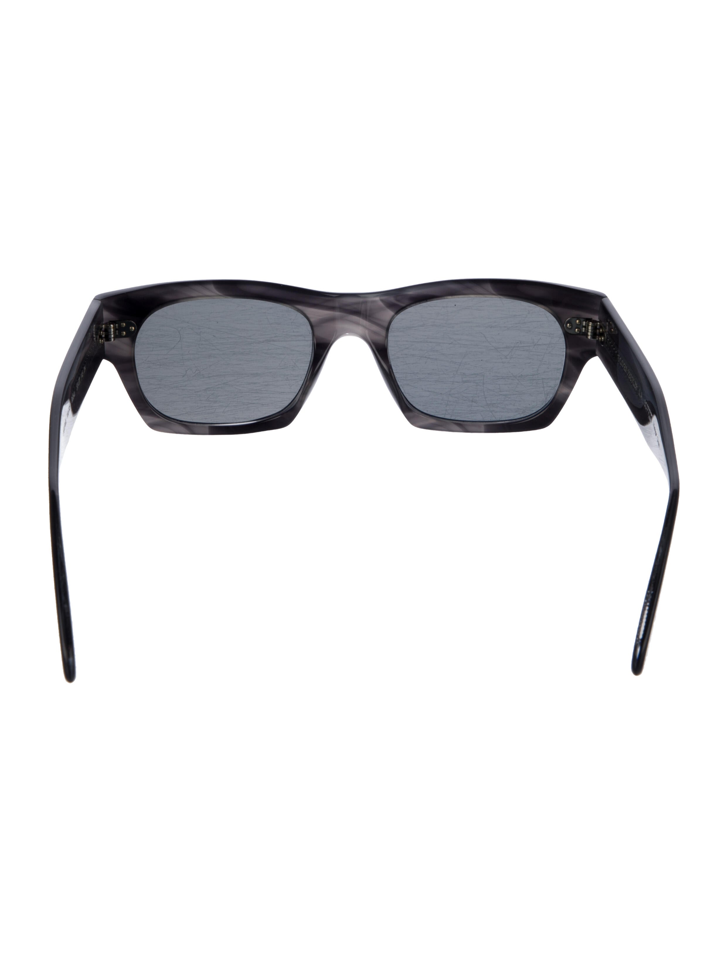 Oliver Peoples Wayfarer Tinted Sunglasses