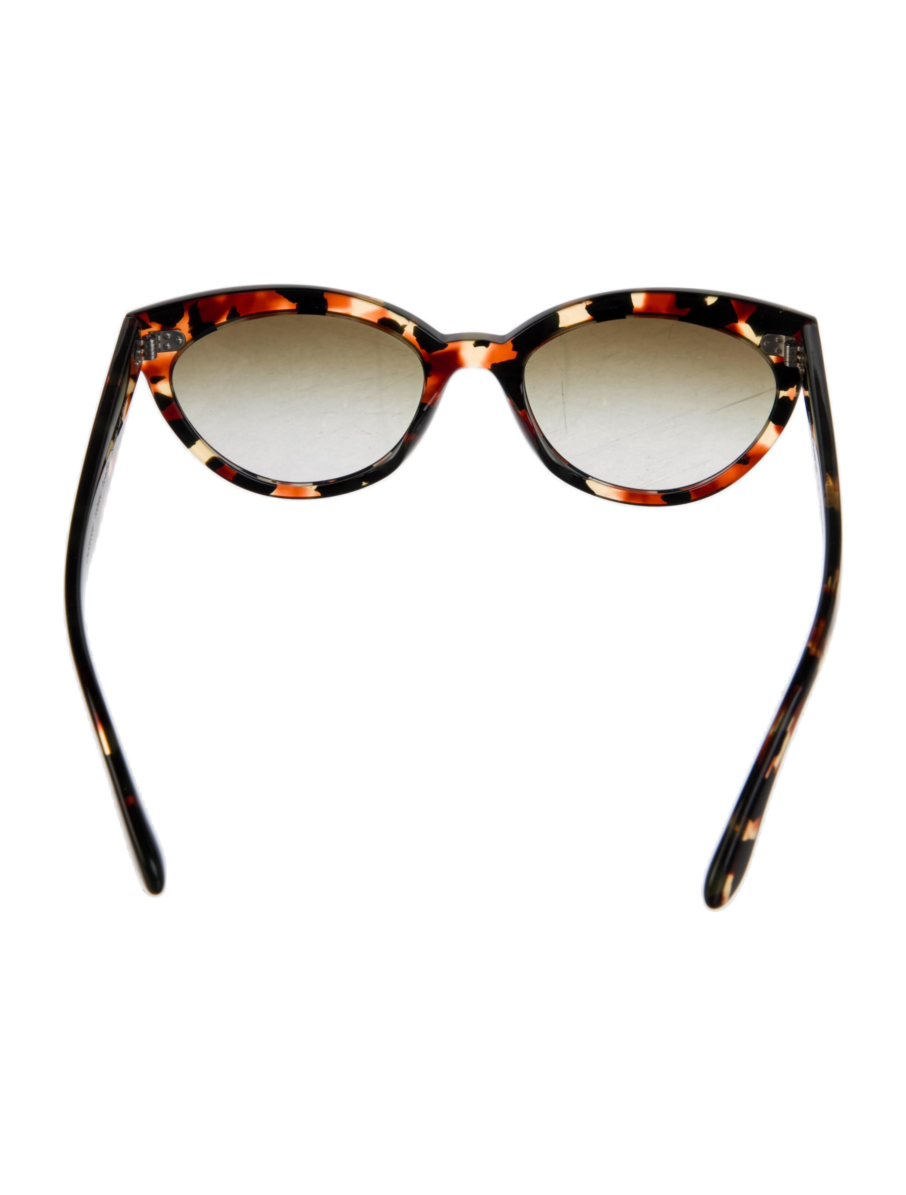Oliver Peoples Cat-Eye Tinted Sunglasses