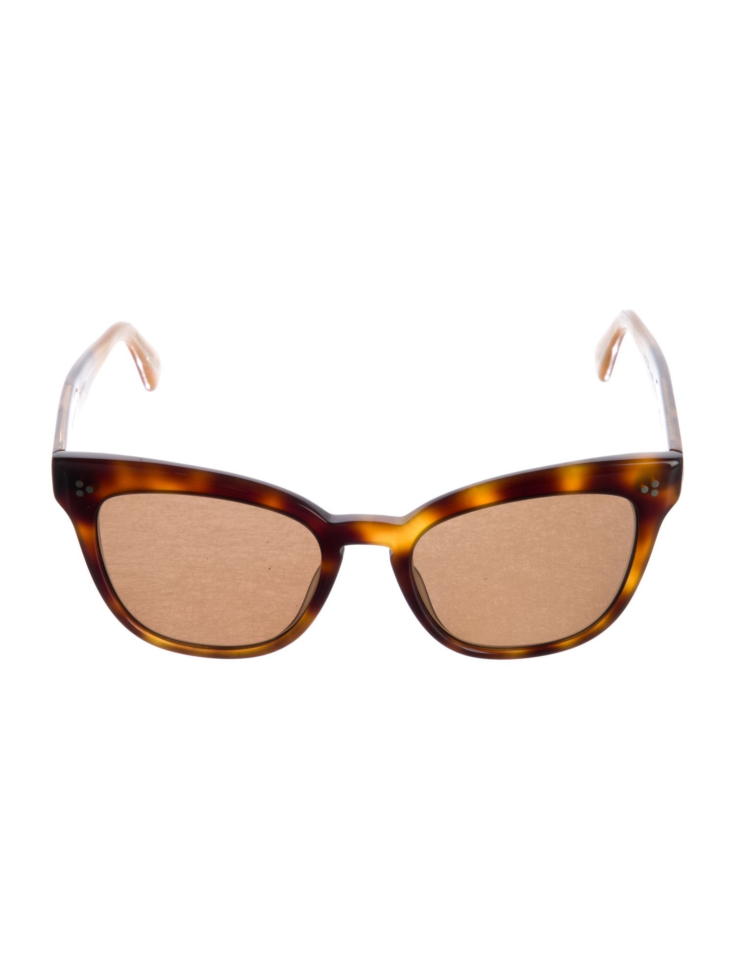 Oliver Peoples Wayfarer Tinted Sunglasses