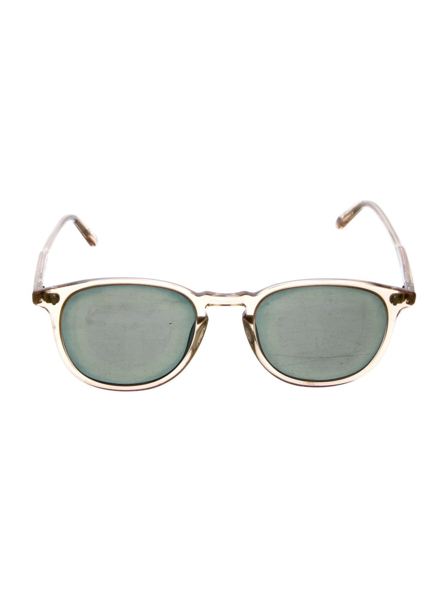 Garrett Leight Wayfarer Mirrored Sunglasses