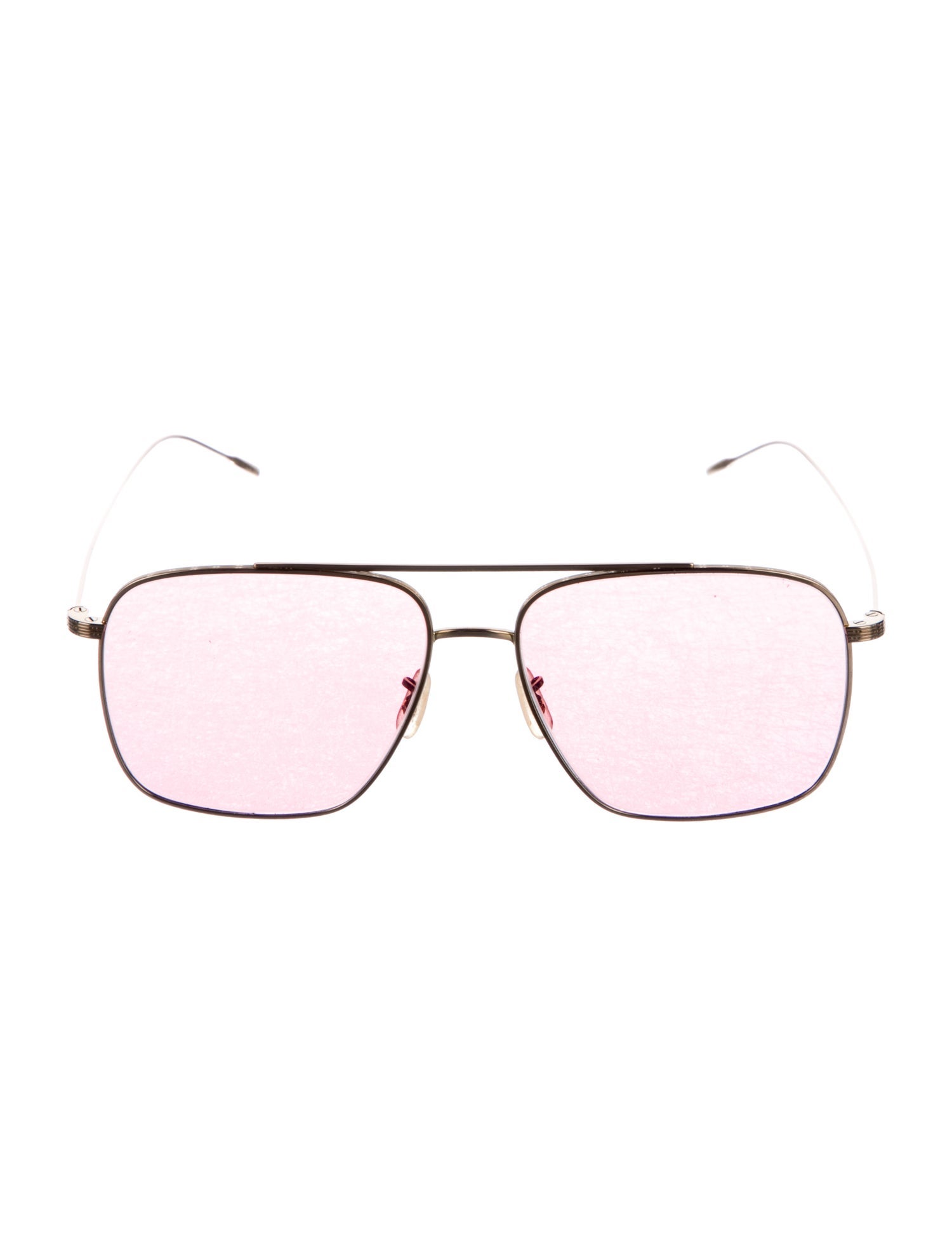 Oliver Peoples Square Tinted Sunglasses