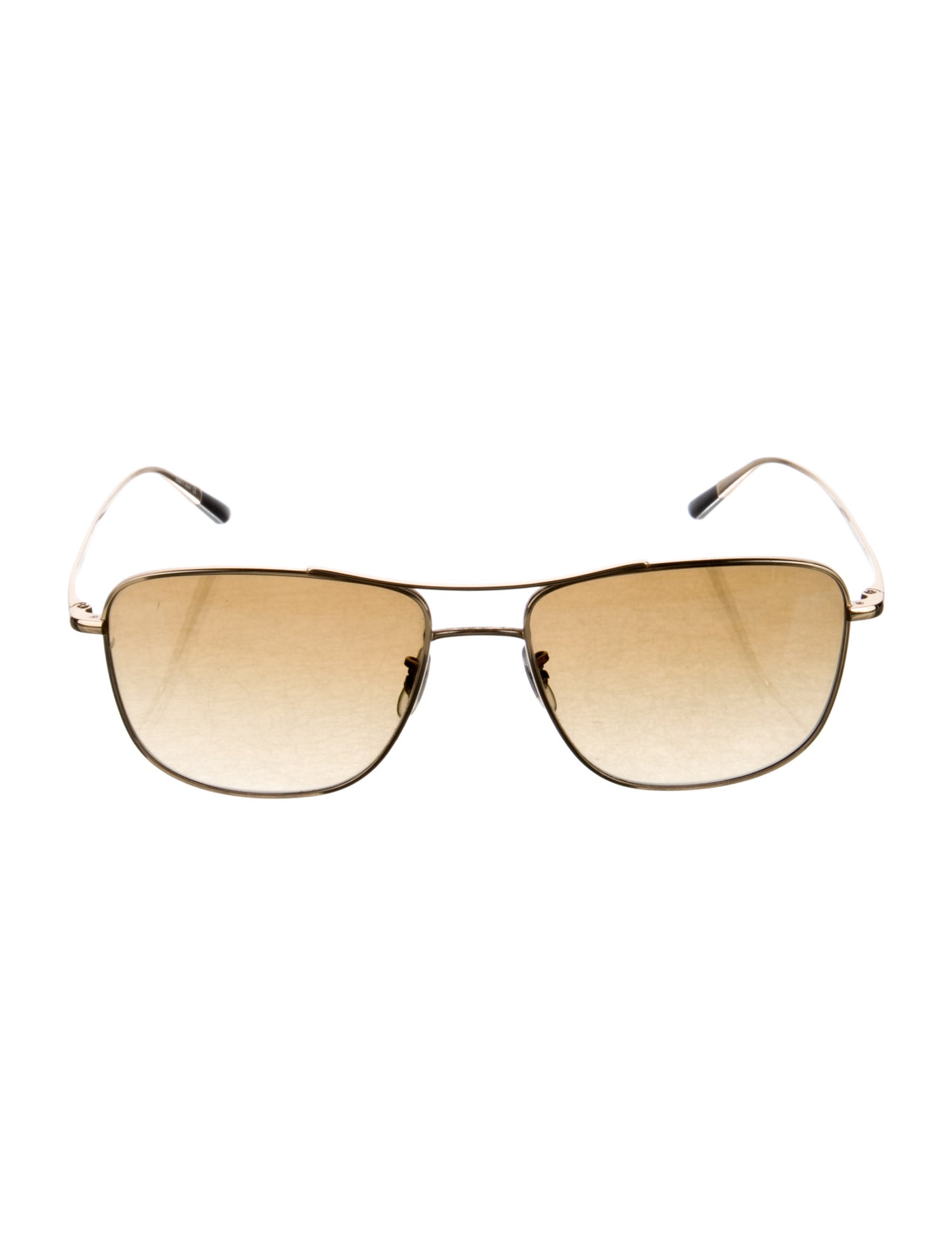 Oliver Peoples Aviator Tinted Sunglasses