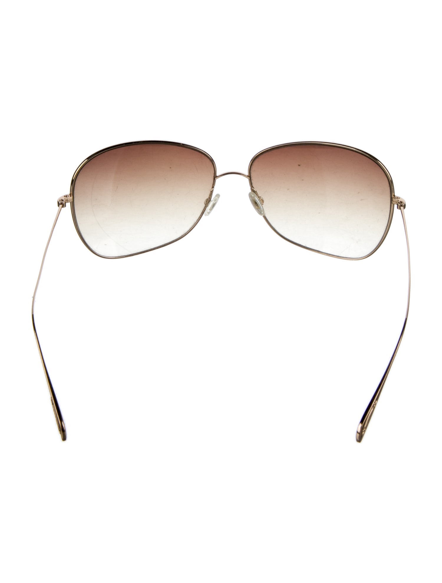 Oliver Peoples Oversize Gradient Sunglasses
