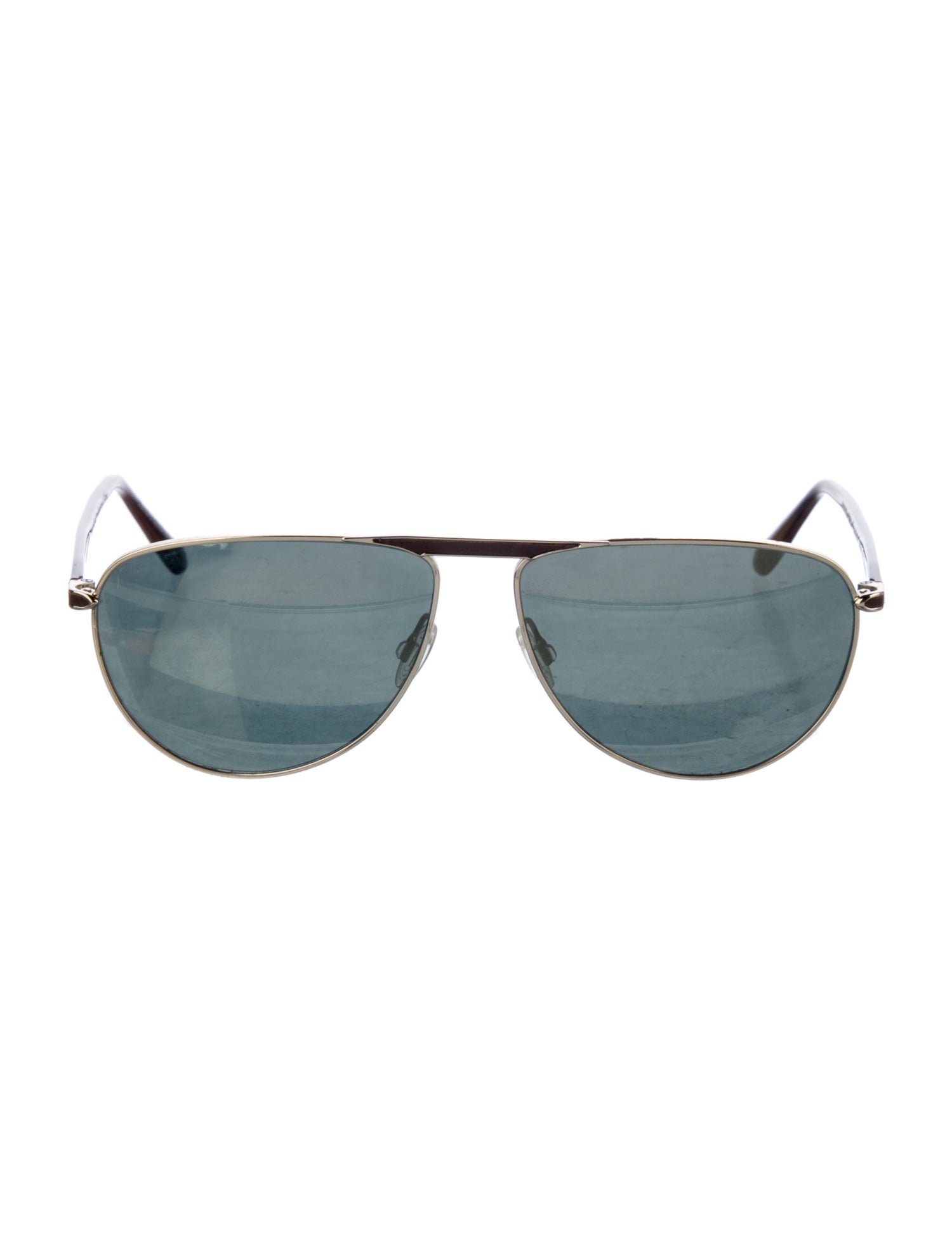 Oliver Peoples x Berluti Aviator Tinted Sunglasses