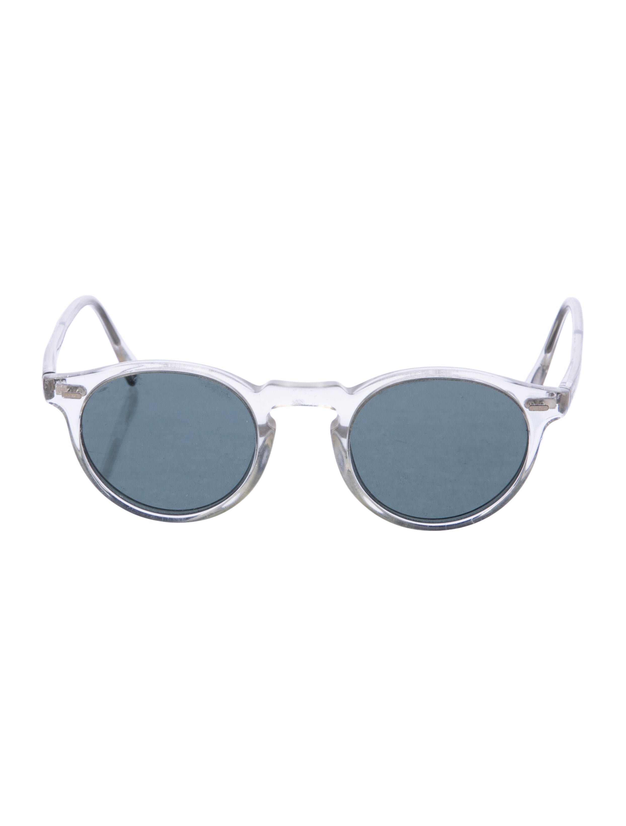 Oliver Peoples Round Tinted Sunglasses