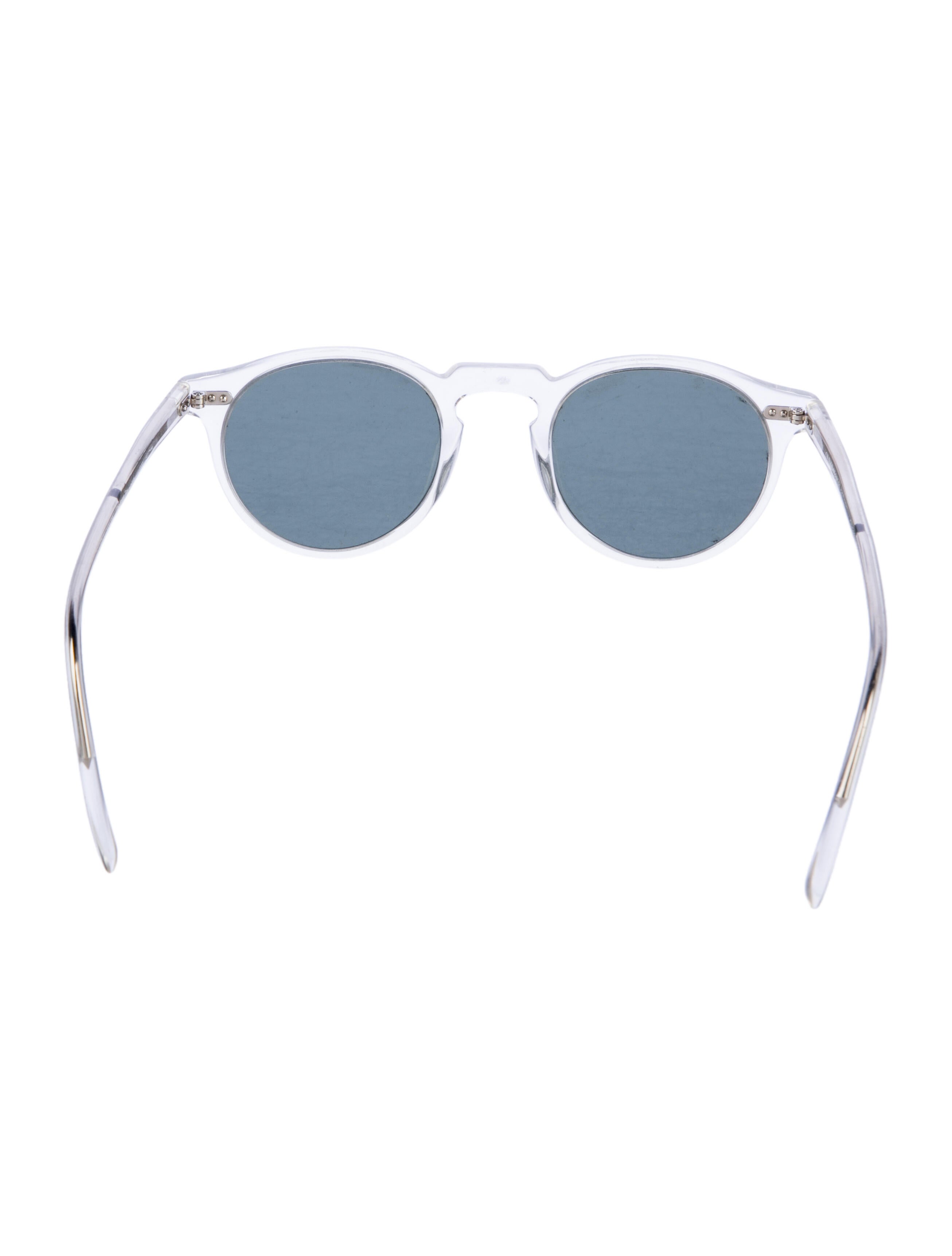 Oliver Peoples Round Tinted Sunglasses