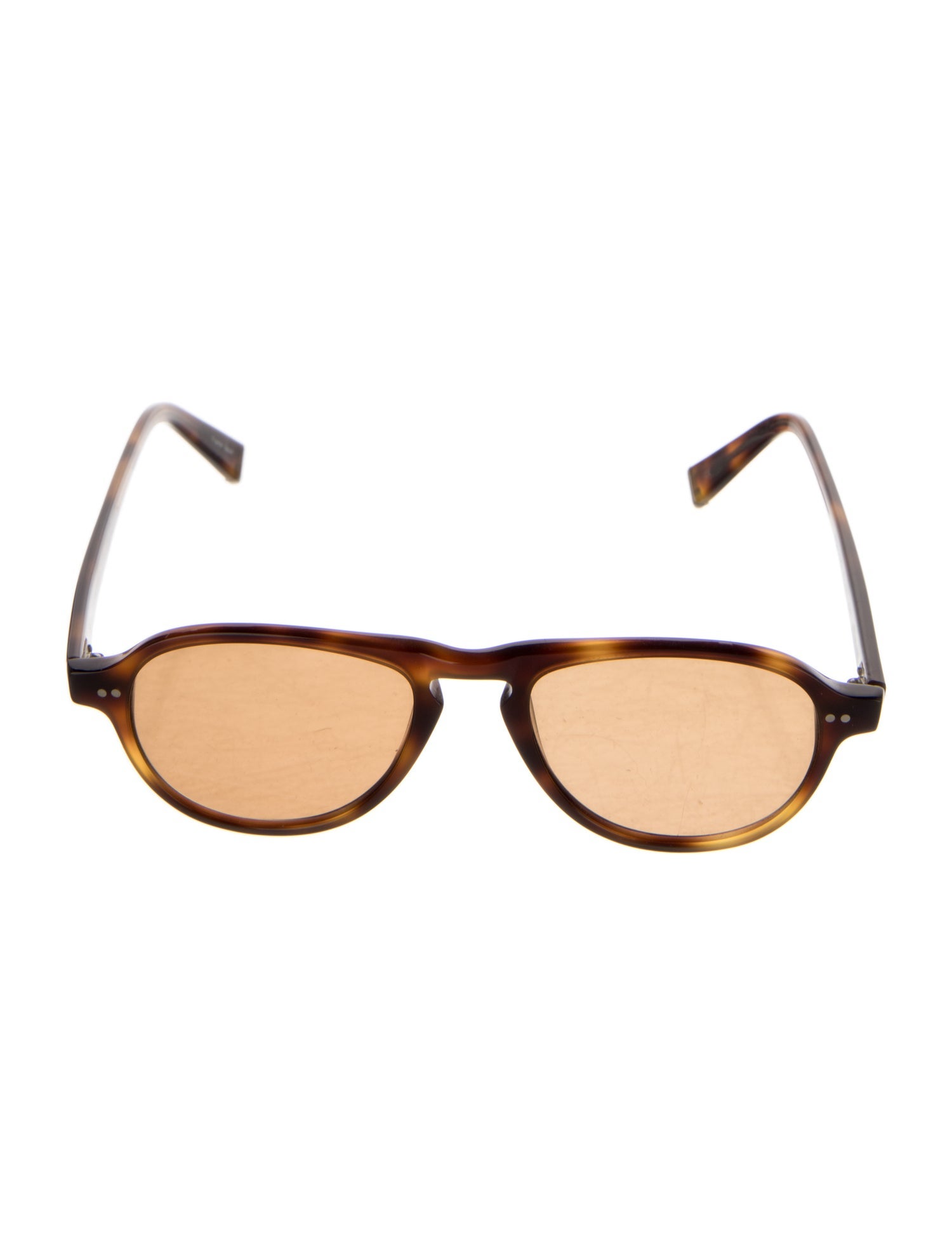 Oliver Peoples Round Gradient Sunglasses