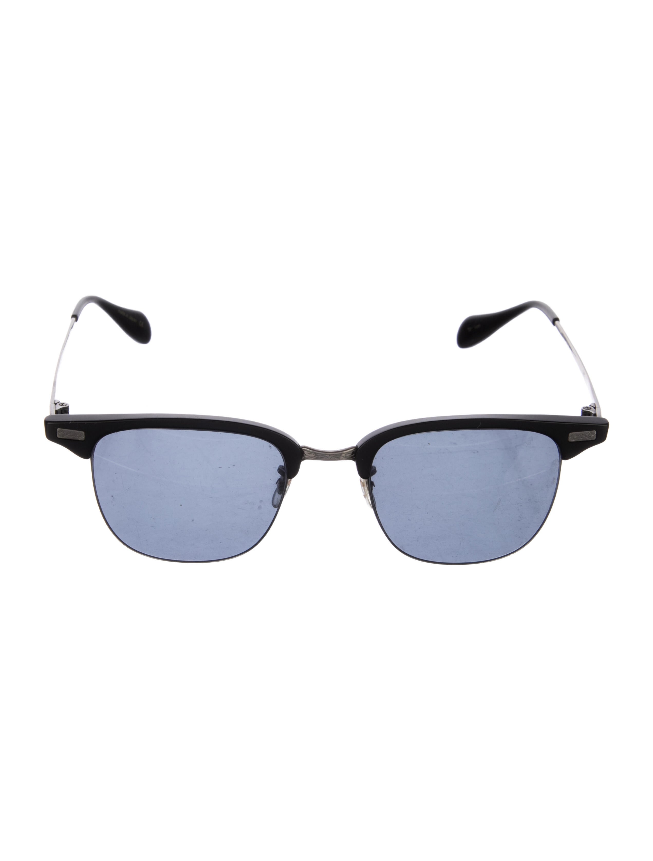 Oliver Peoples Wayfarer Tinted Sunglasses
