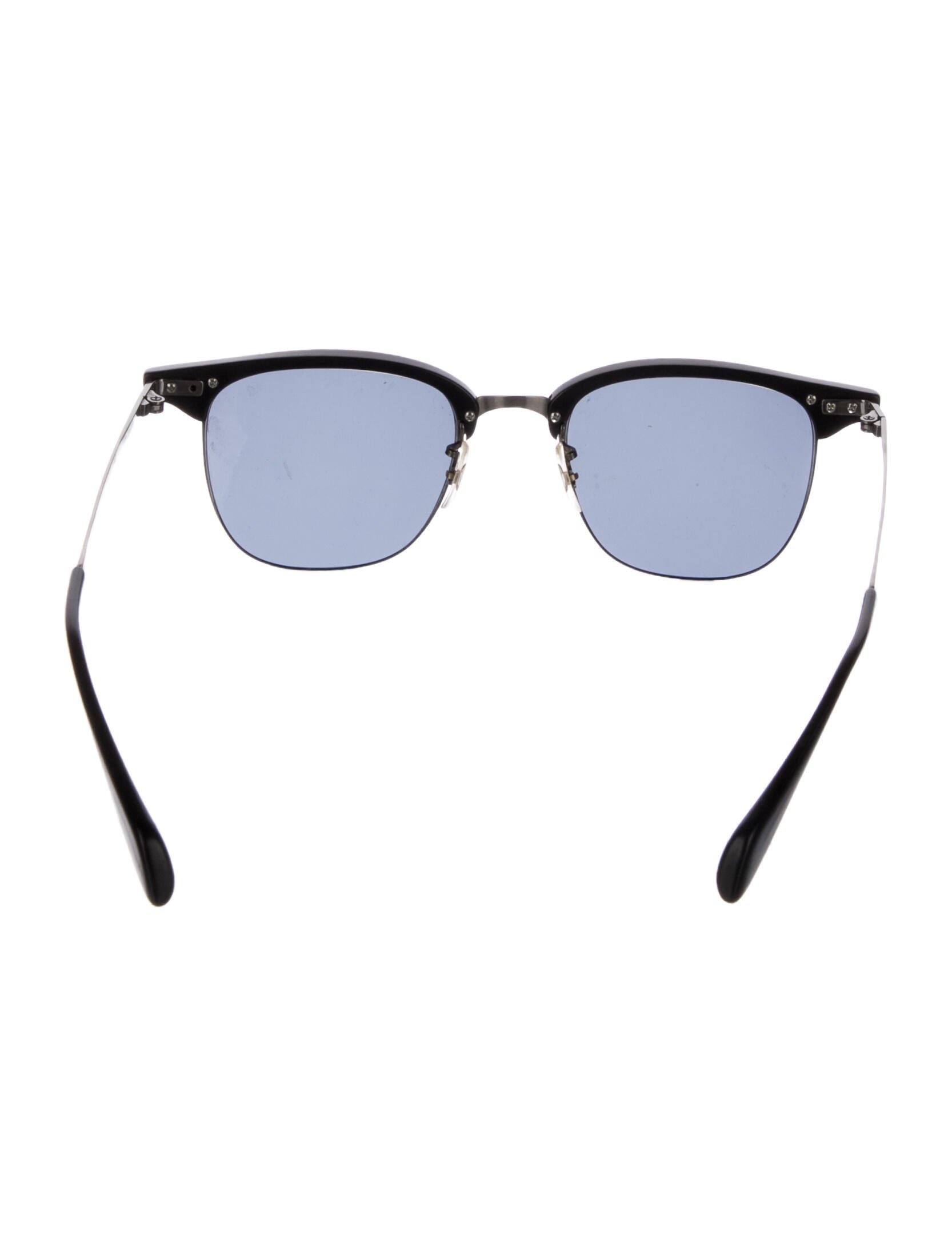 Oliver Peoples Wayfarer Tinted Sunglasses