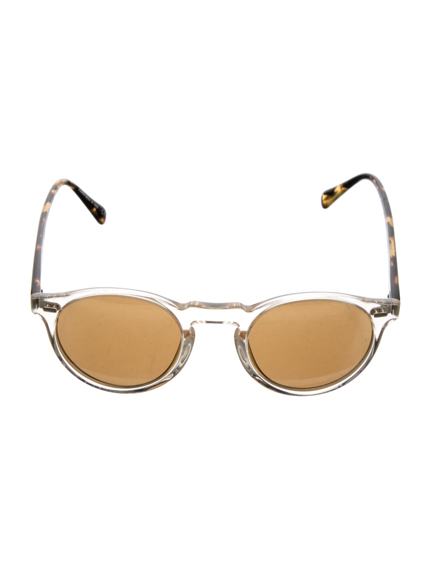 Oliver Peoples Round Tinted Sunglasses