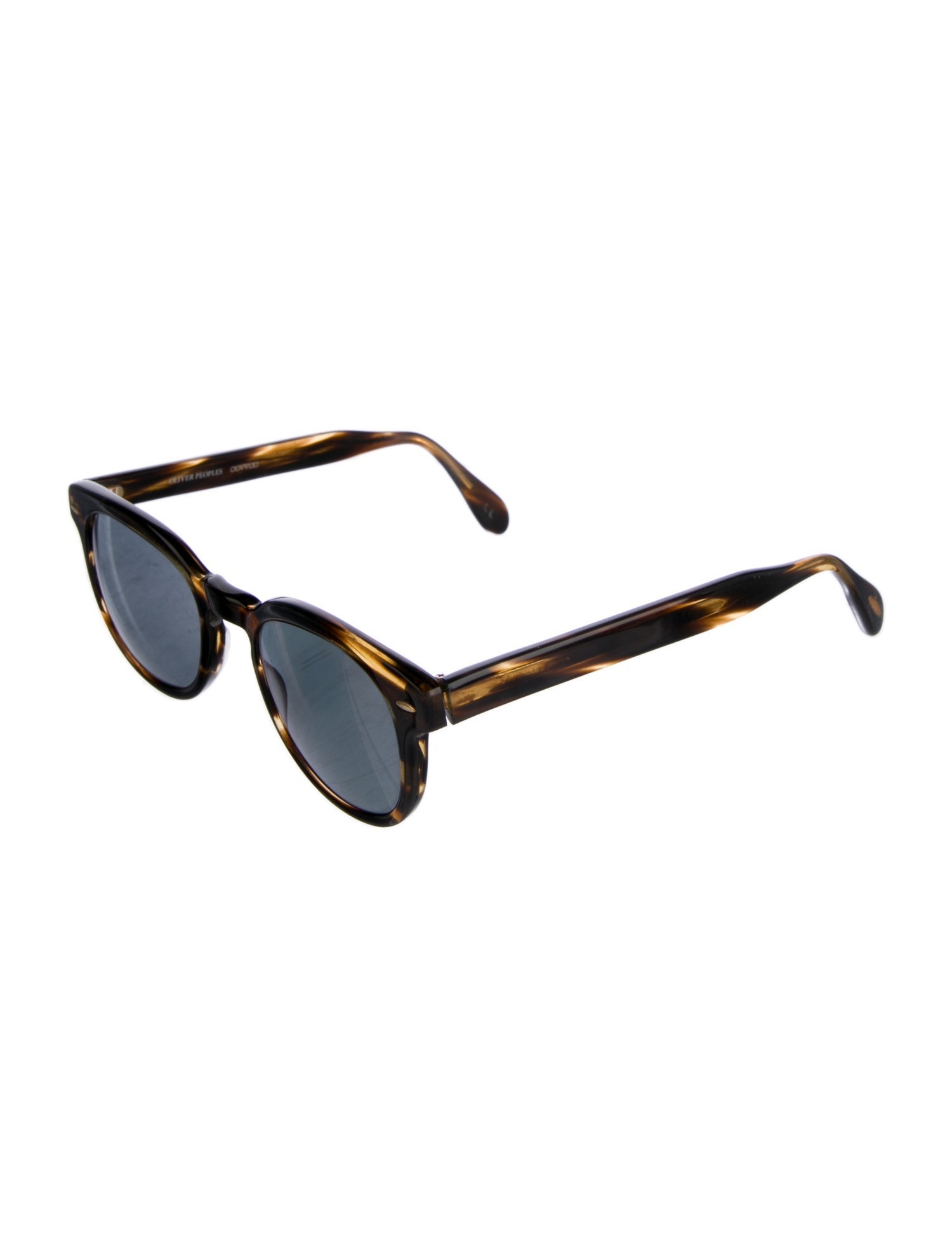 Oliver Peoples Round Tinted Sunglasses