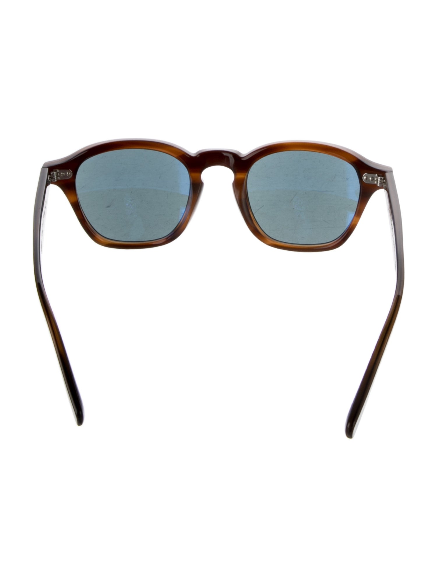 Oliver Peoples Wayfarer Mirrored Sunglasses