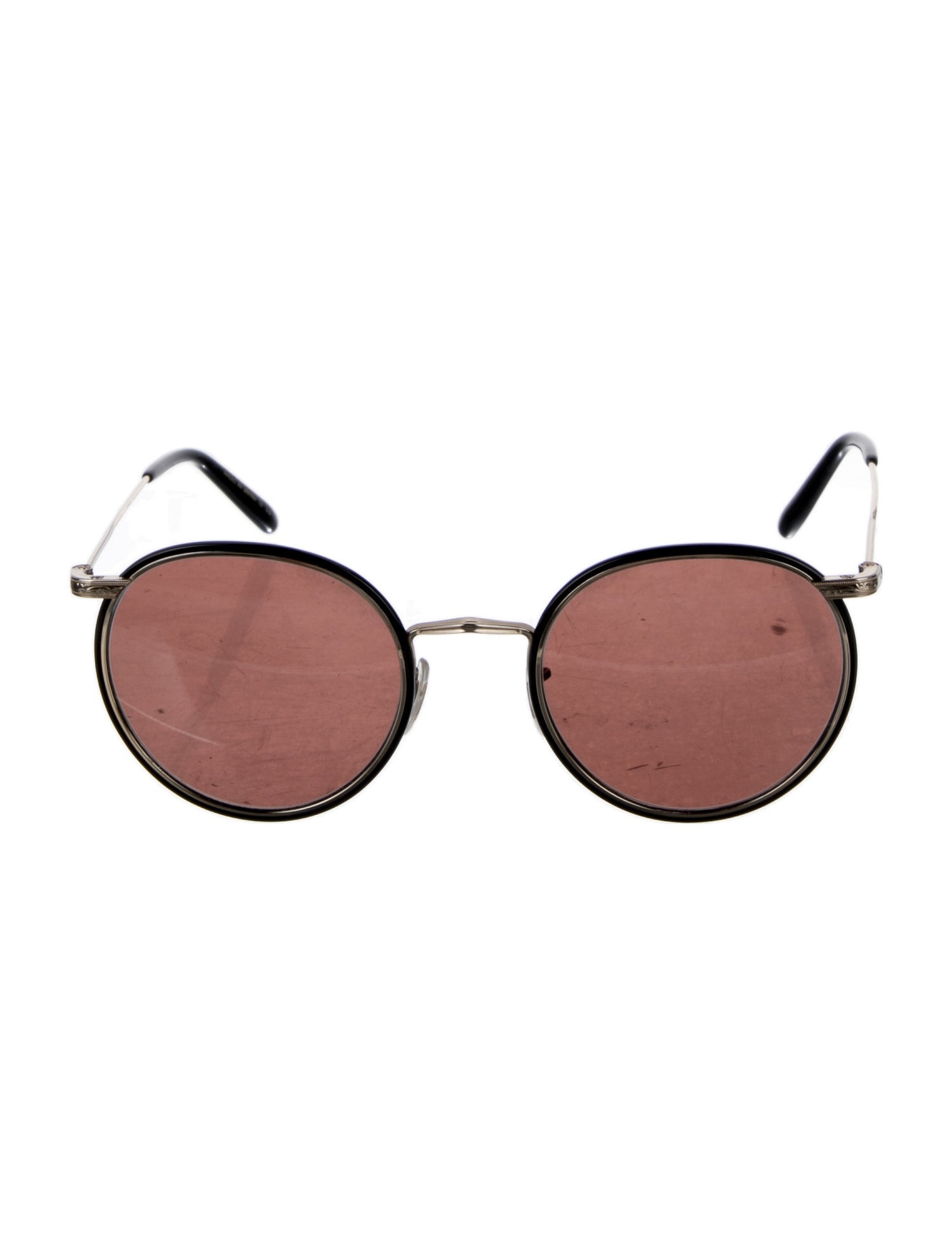 Oliver Peoples Round Tinted Sunglasses