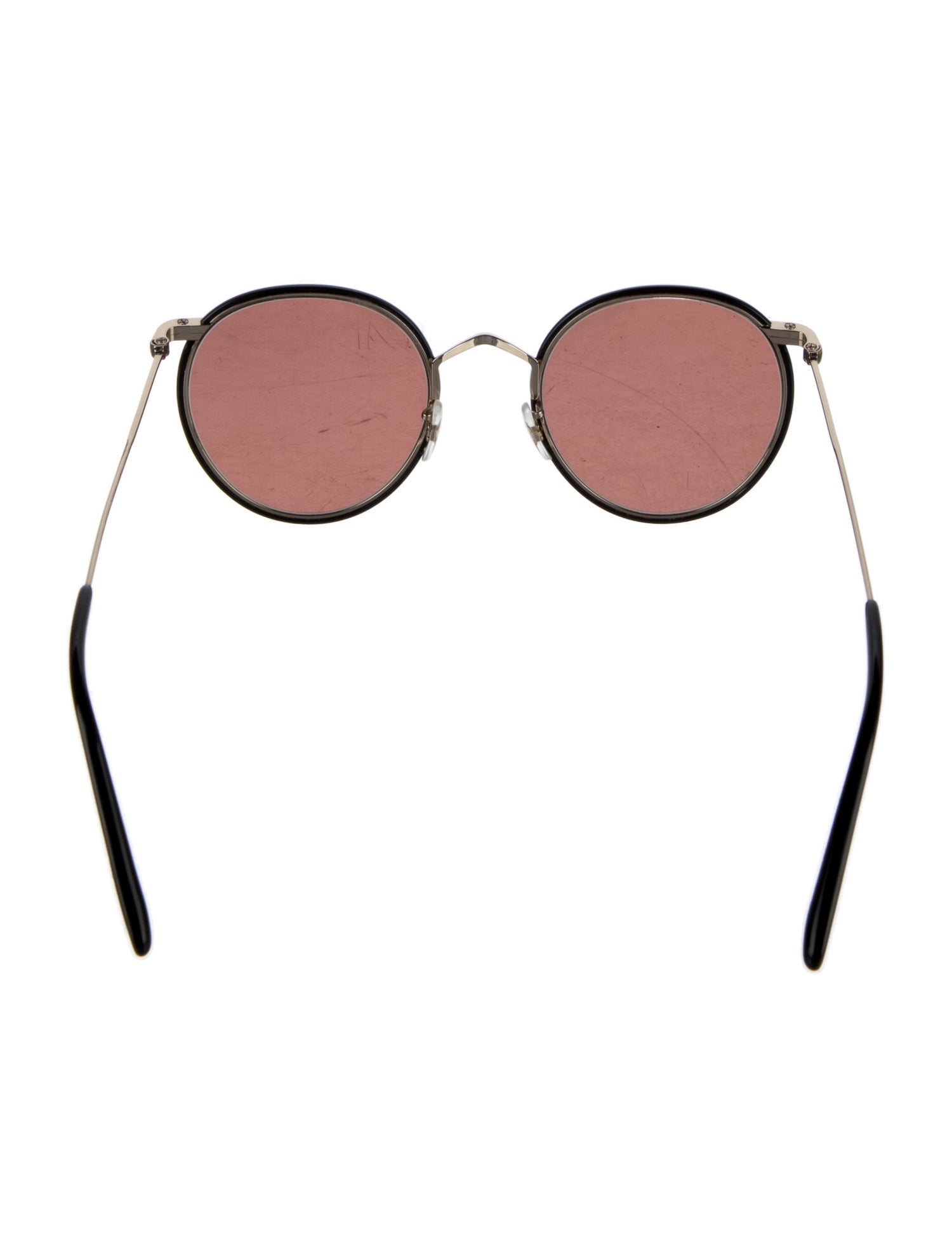 Oliver Peoples Round Tinted Sunglasses