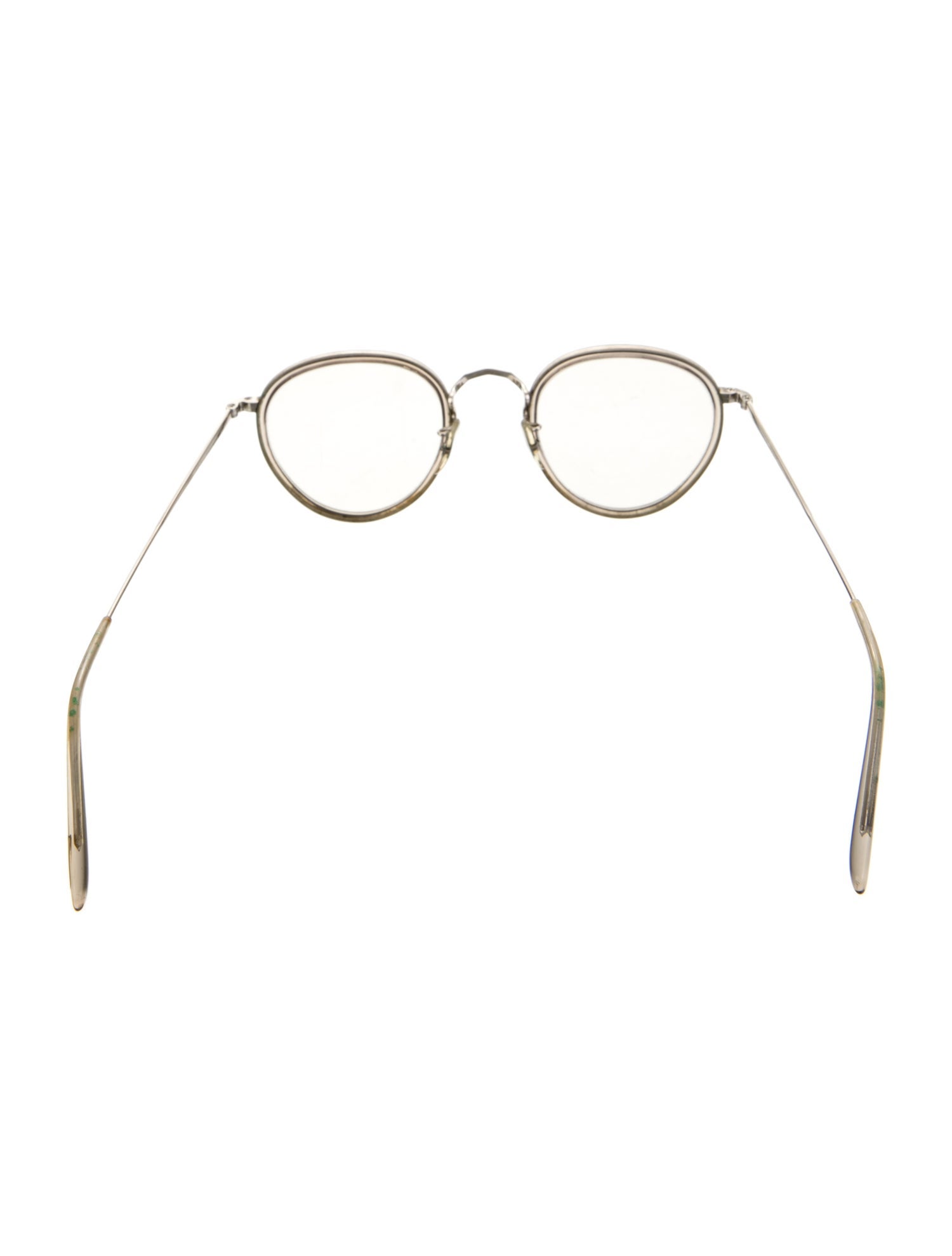 Oliver Peoples Round Clear Sunglasses