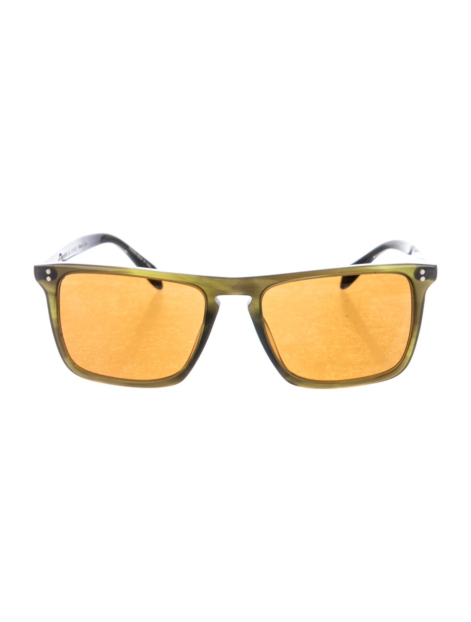 Oliver Peoples Square Tinted Sunglasses