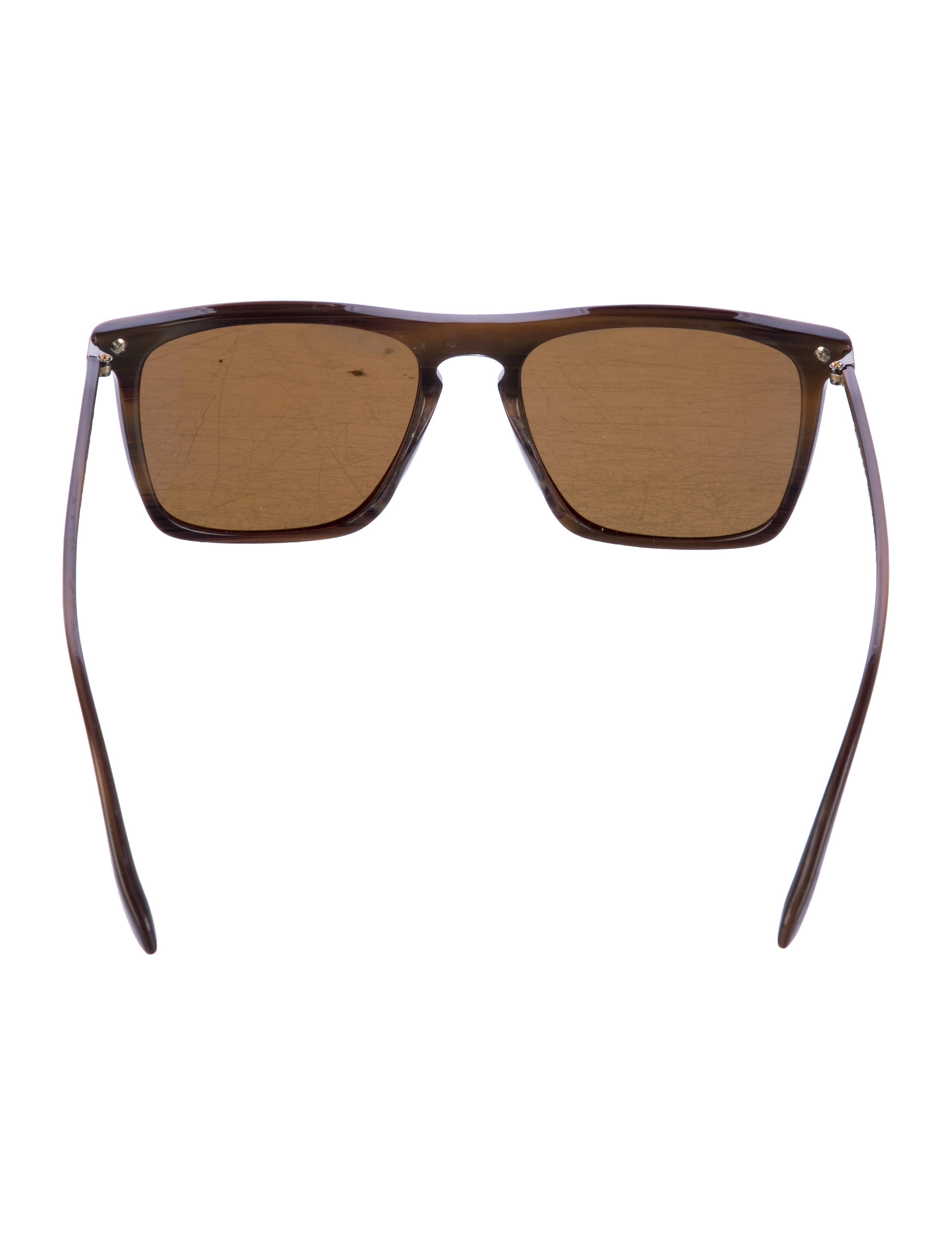 Oliver Peoples x Berluti Square Tinted Sunglasses