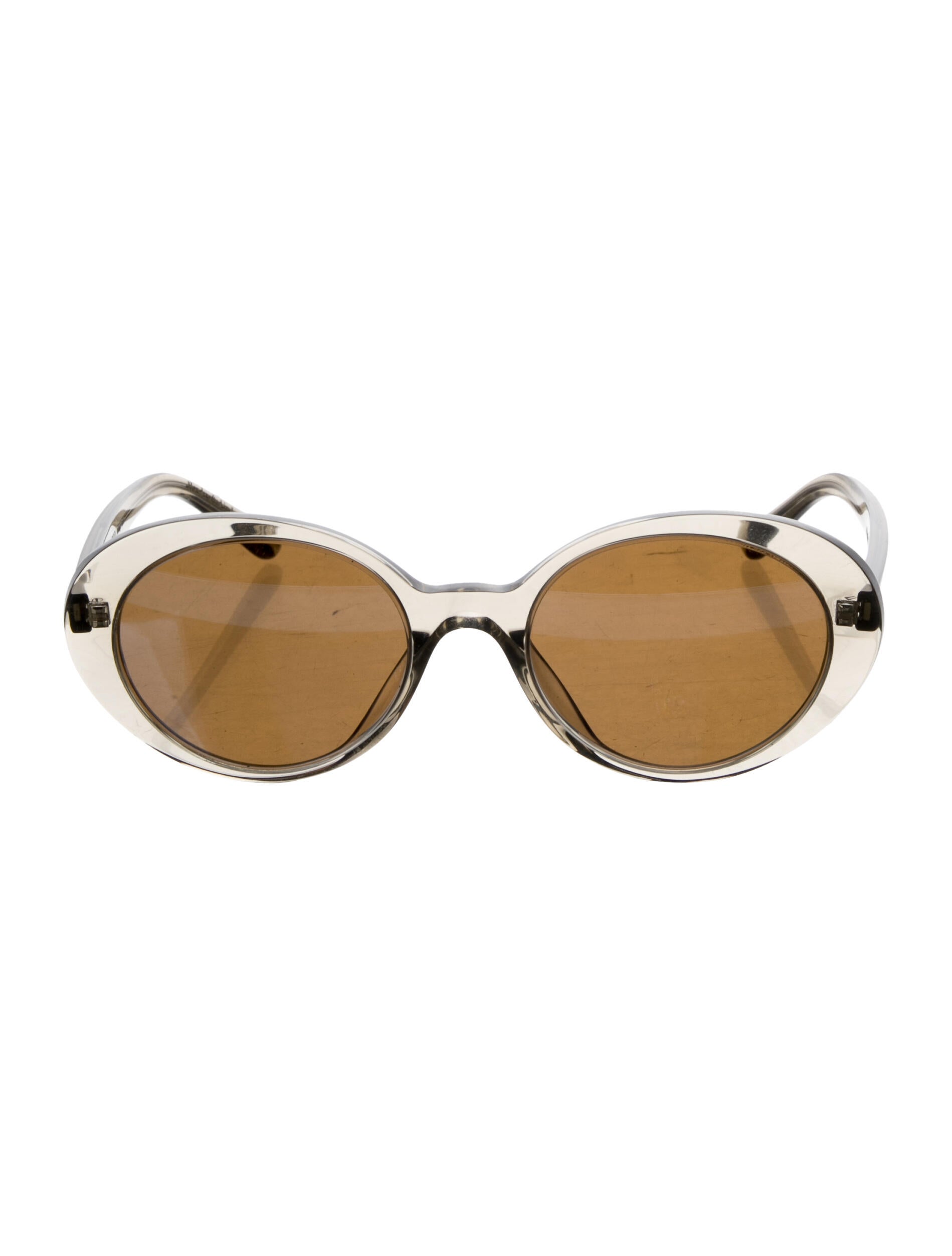 Oliver Peoples Round Tinted Sunglasses