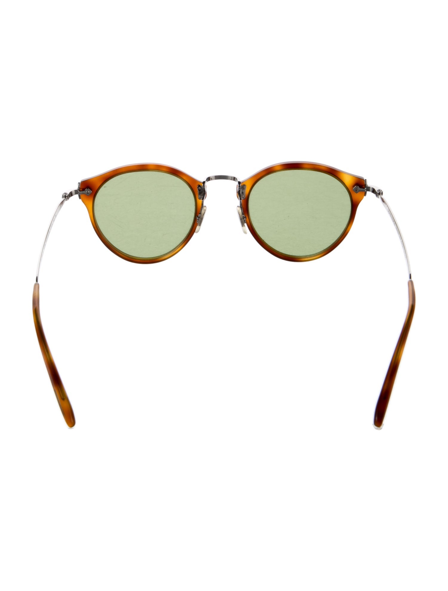 Oliver Peoples Round Tinted Sunglasses