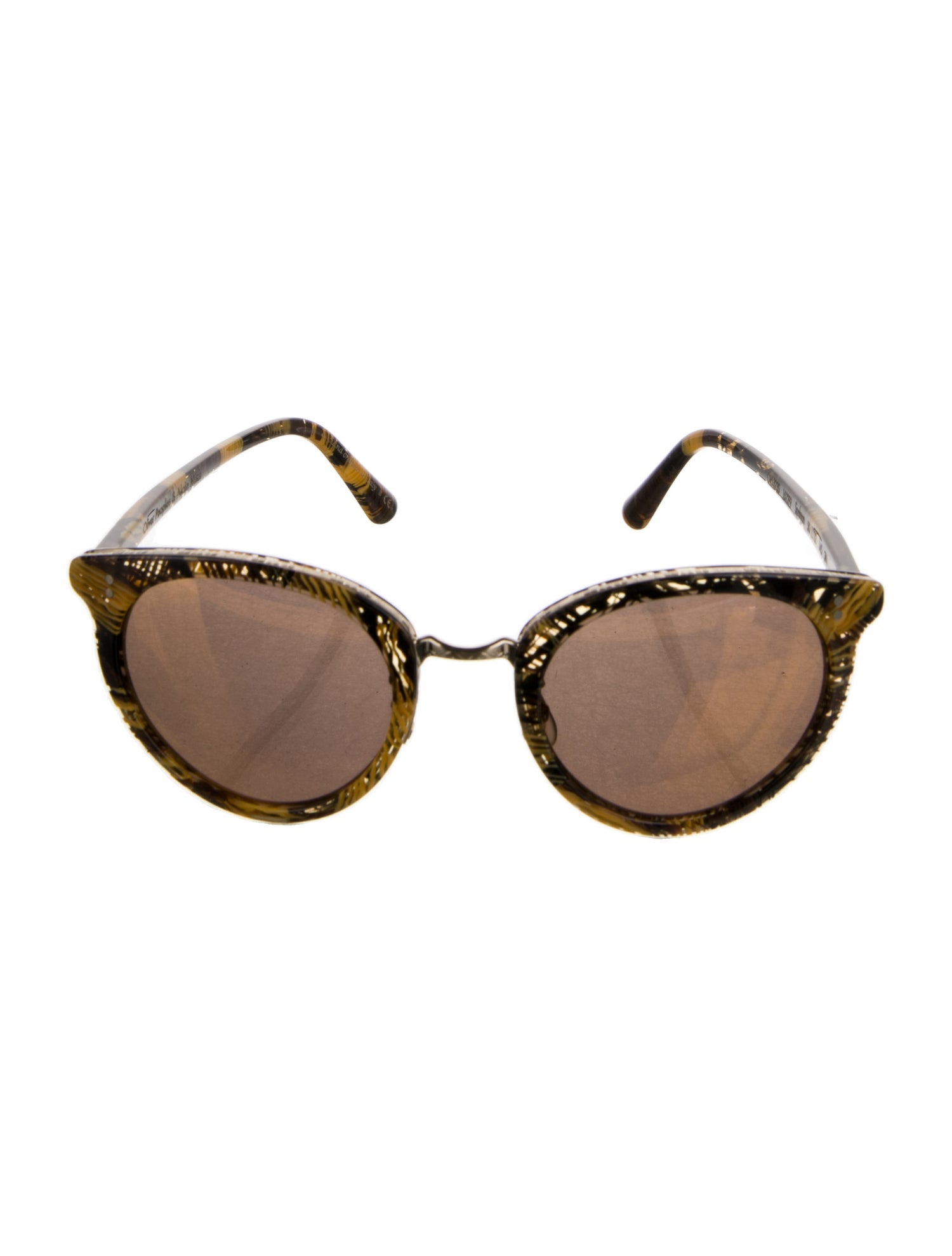 Oliver Peoples pour Alain Mikli Oversize Tinted Sunglasses