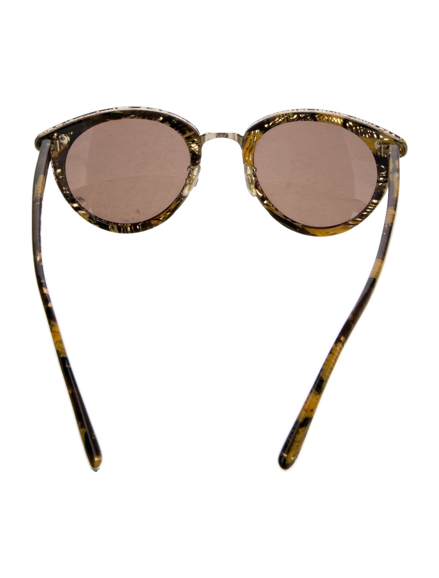 Oliver Peoples pour Alain Mikli Oversize Tinted Sunglasses