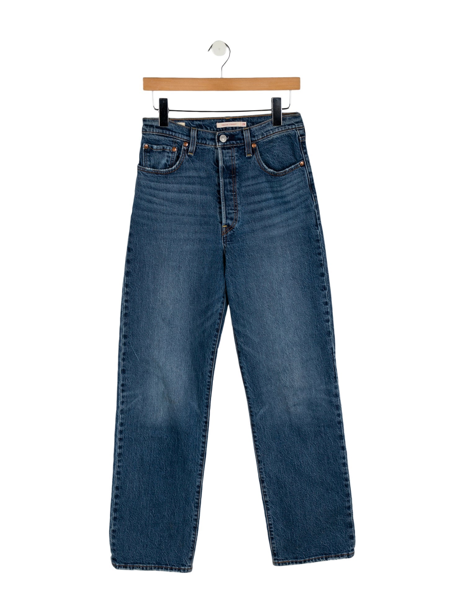 Opening Ceremony x Levis Mid-Rise Straight Leg Jeans