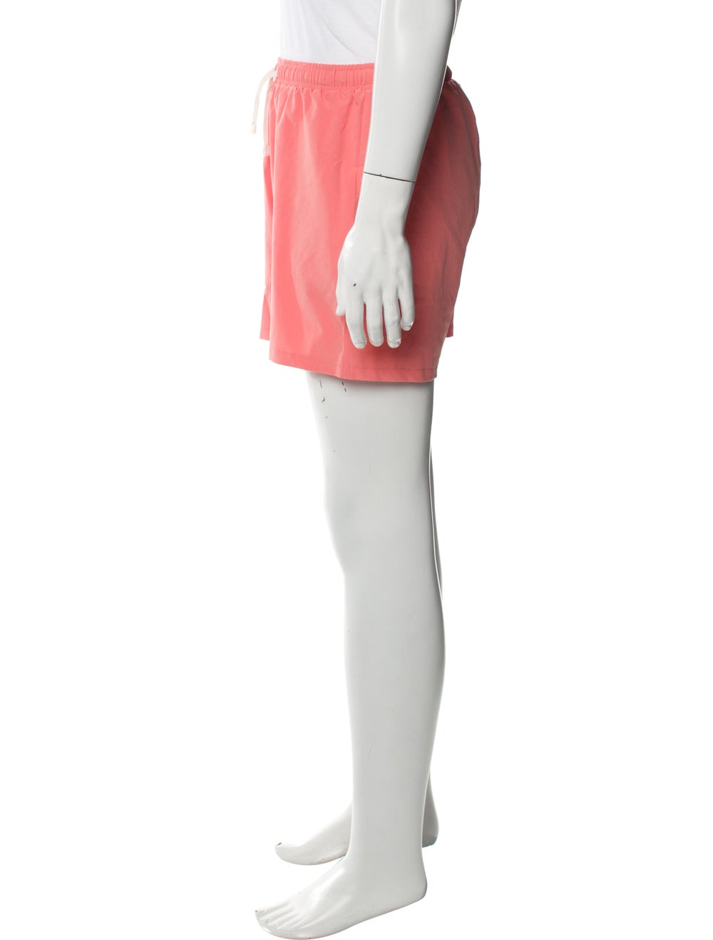 Open Edit Swim Trunks Pink Drawstring Closure - image 2