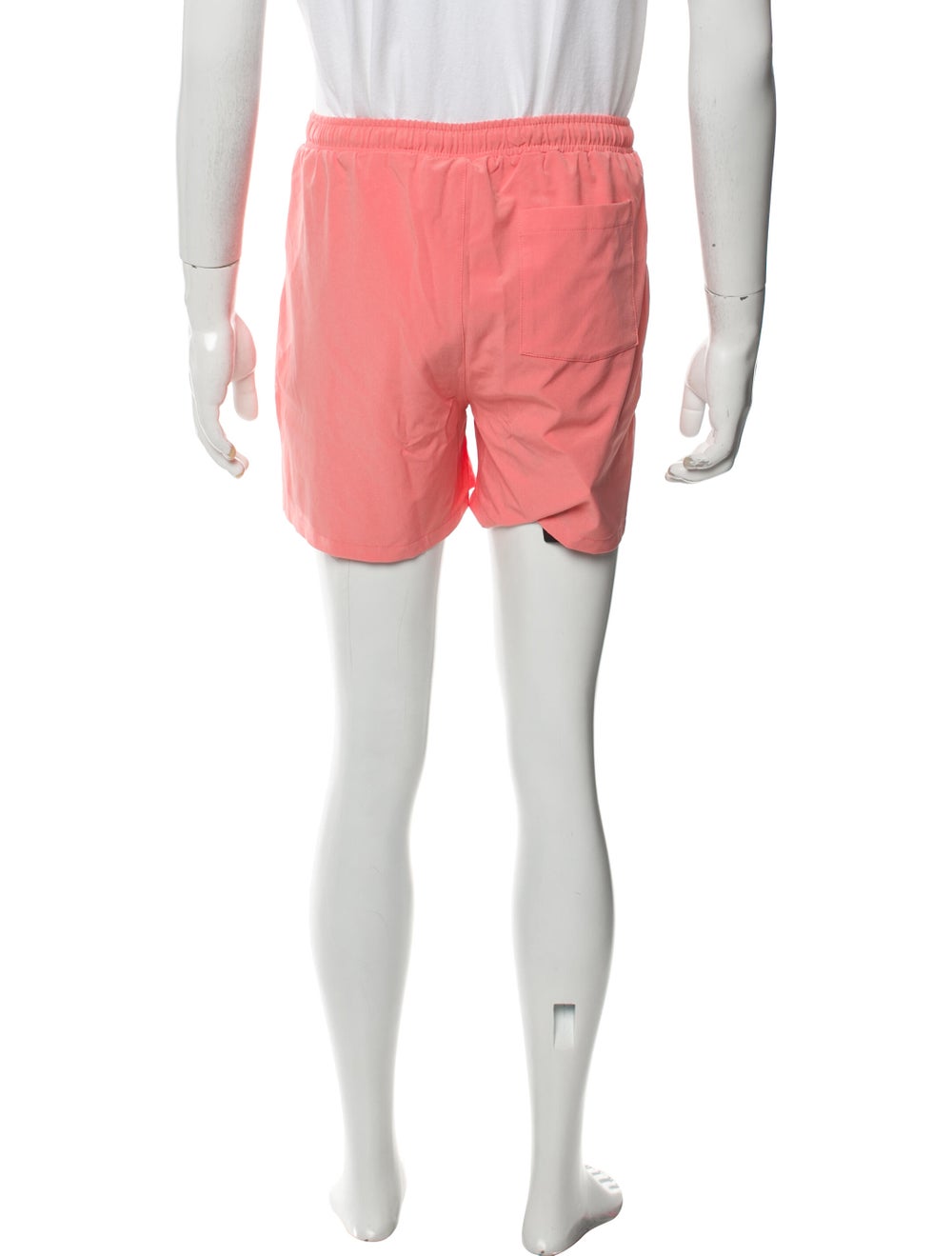 Open Edit Swim Trunks Pink Drawstring Closure - image 3
