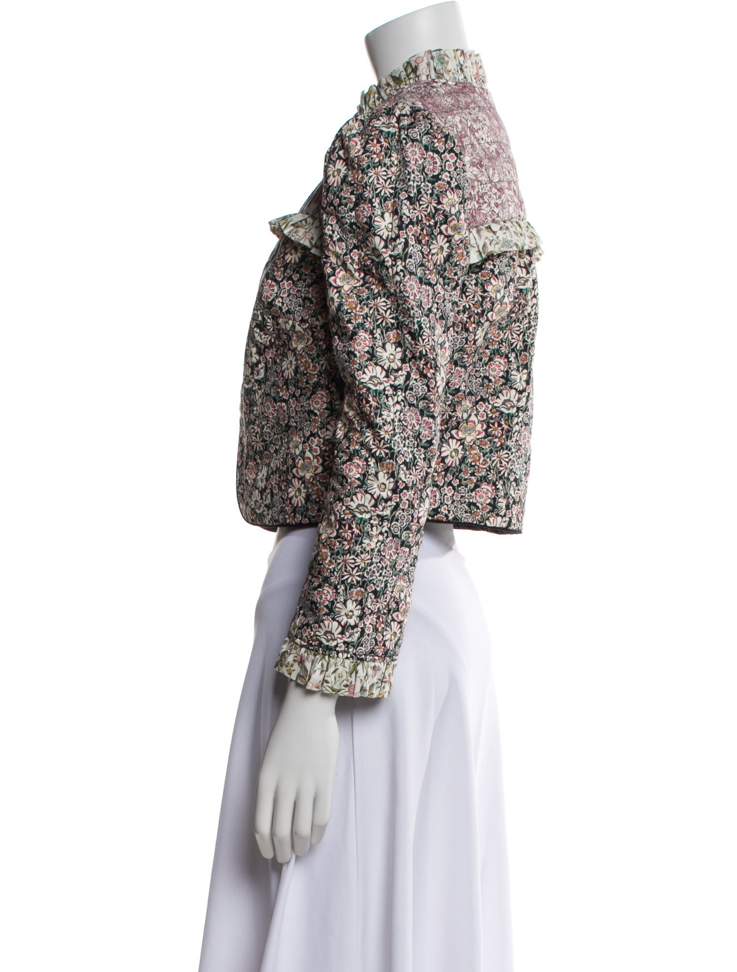 O Pioneers Floral Print Evening Jacket