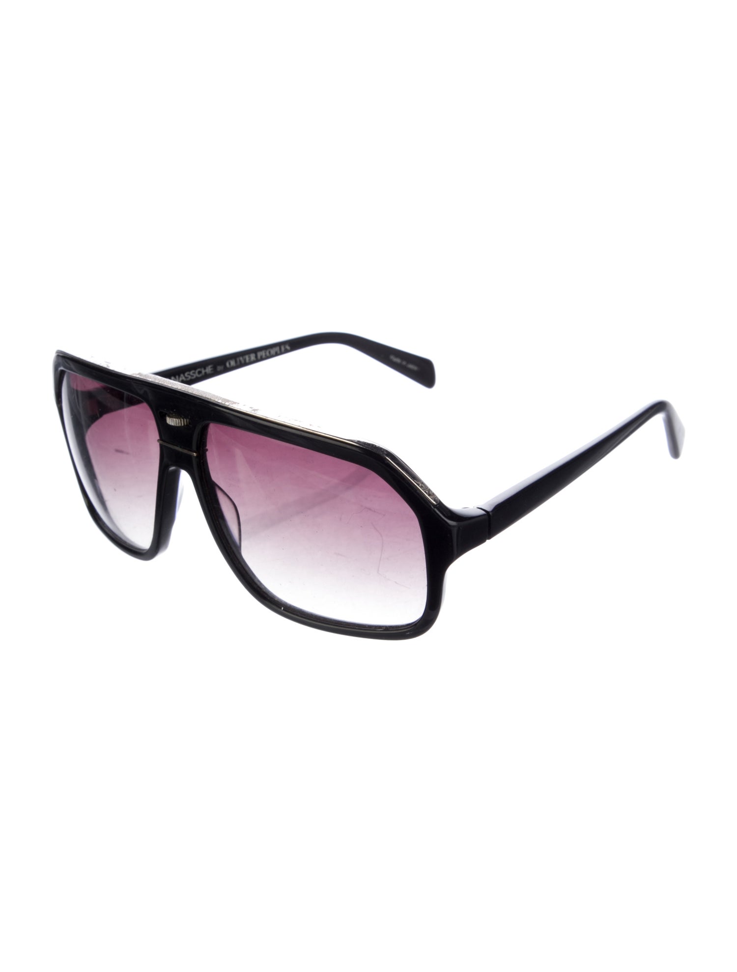 Oliver Peoples x Kris Van Assche Square Gradient Sunglasses