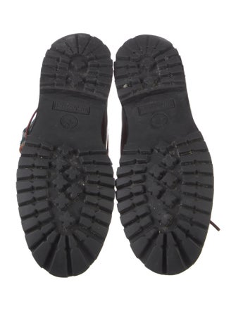 Opening Ceremony x Timberland Leather Printed Lace-Up Boots