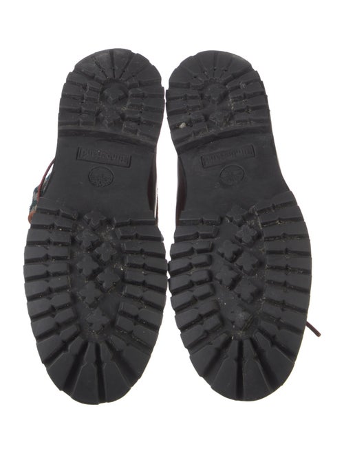 Opening Ceremony x Timberland Leather Printed Lace-Up Boots