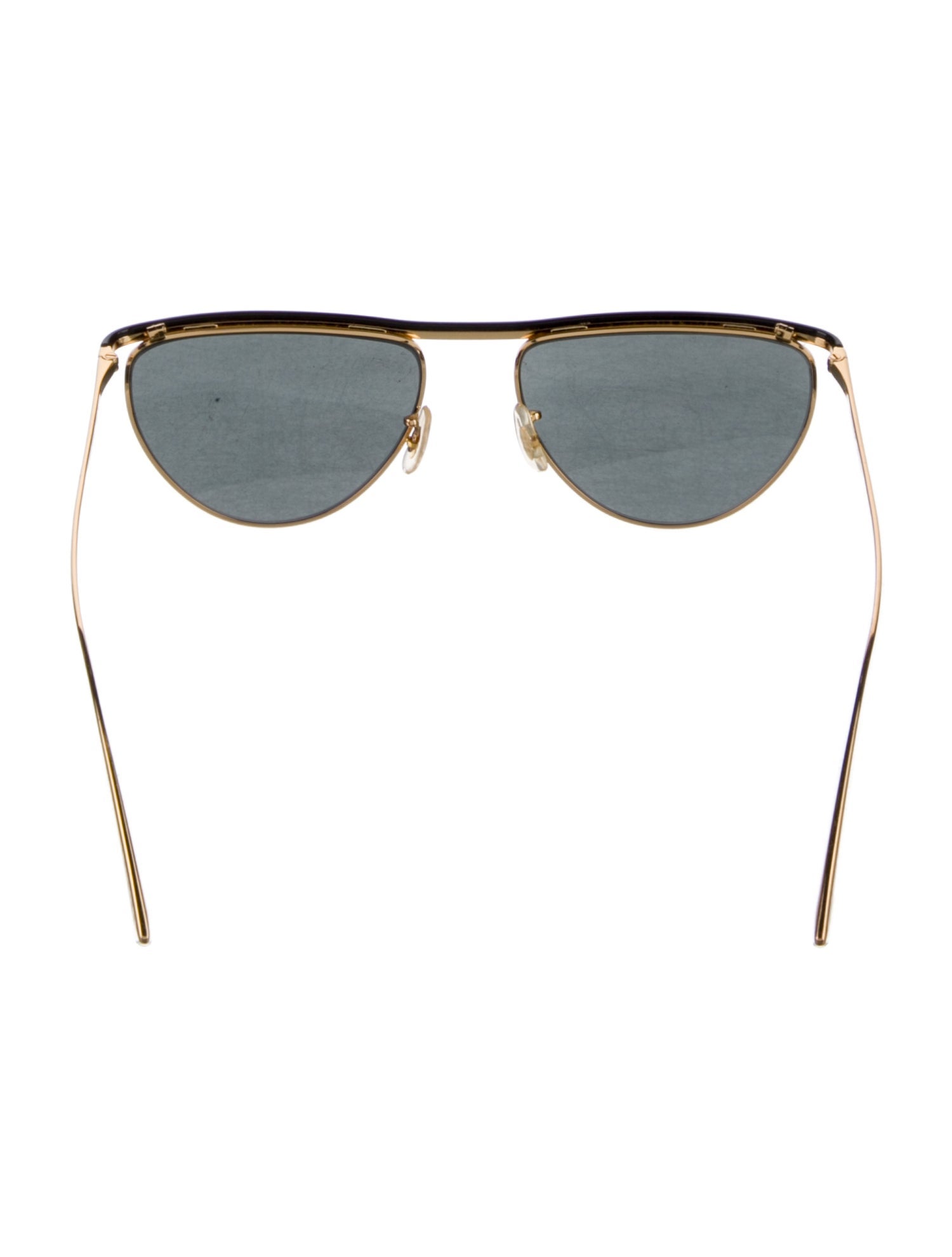 OLIVER PEOPLES x KHAITE Aviator Tinted Sunglasses