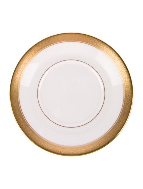 Royal Worcester 24-Piece Davenham Flat Cup and Saucer Set