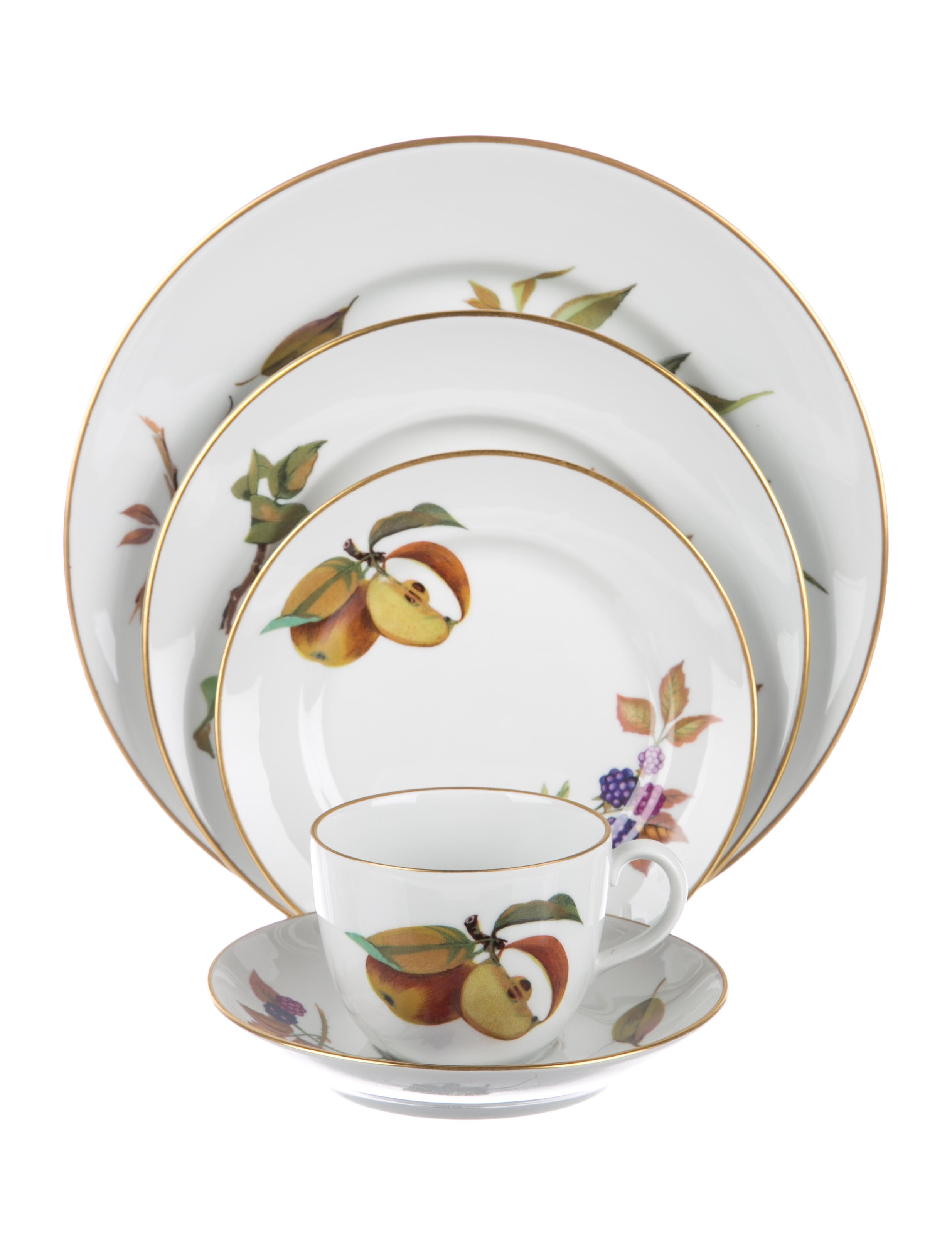Royal Worcester 46-Piece Evesham Tableware Set