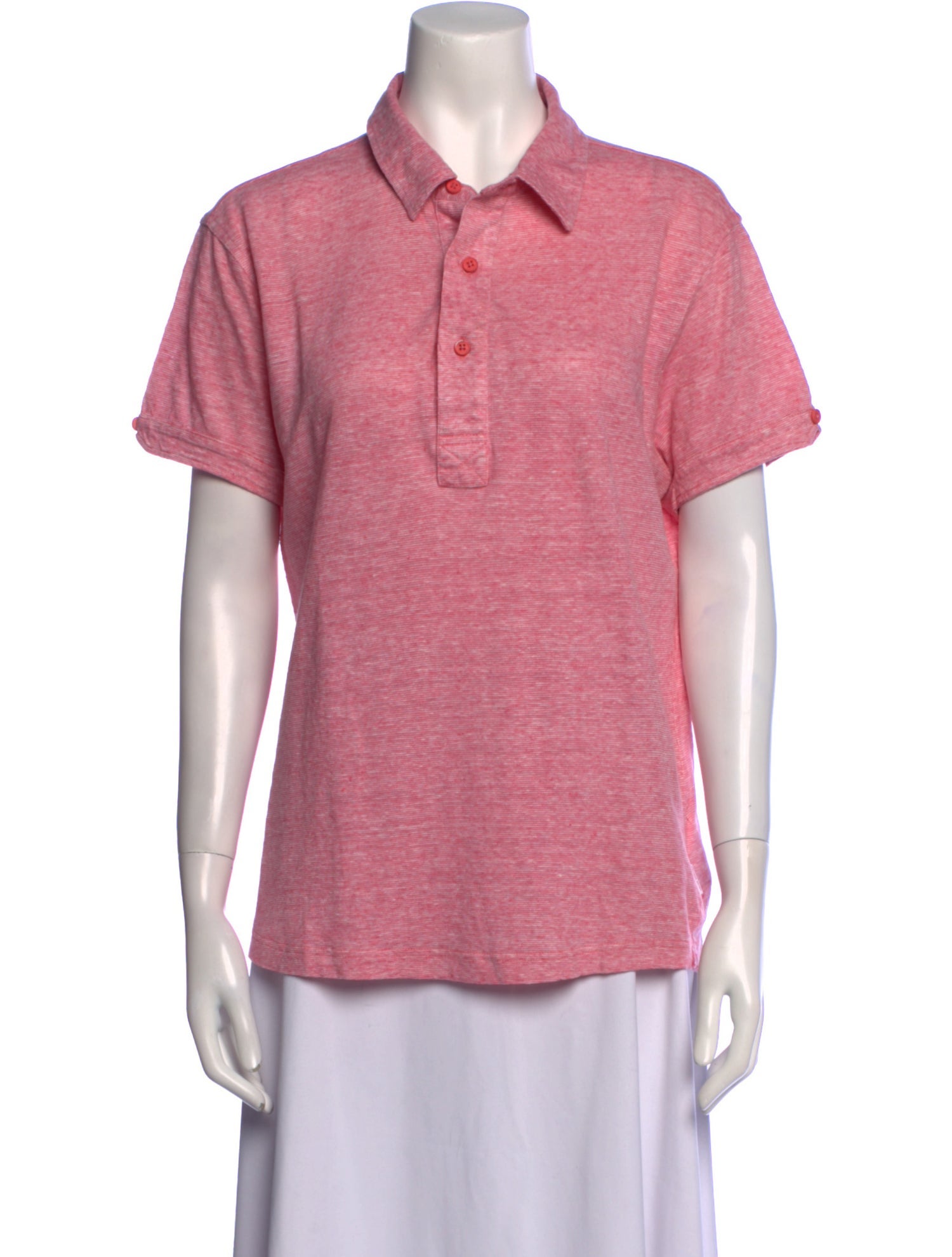 Orlebar Brown Linen Short Sleeve Polo