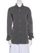 Orlebar Brown Long Sleeve Button-Up Top