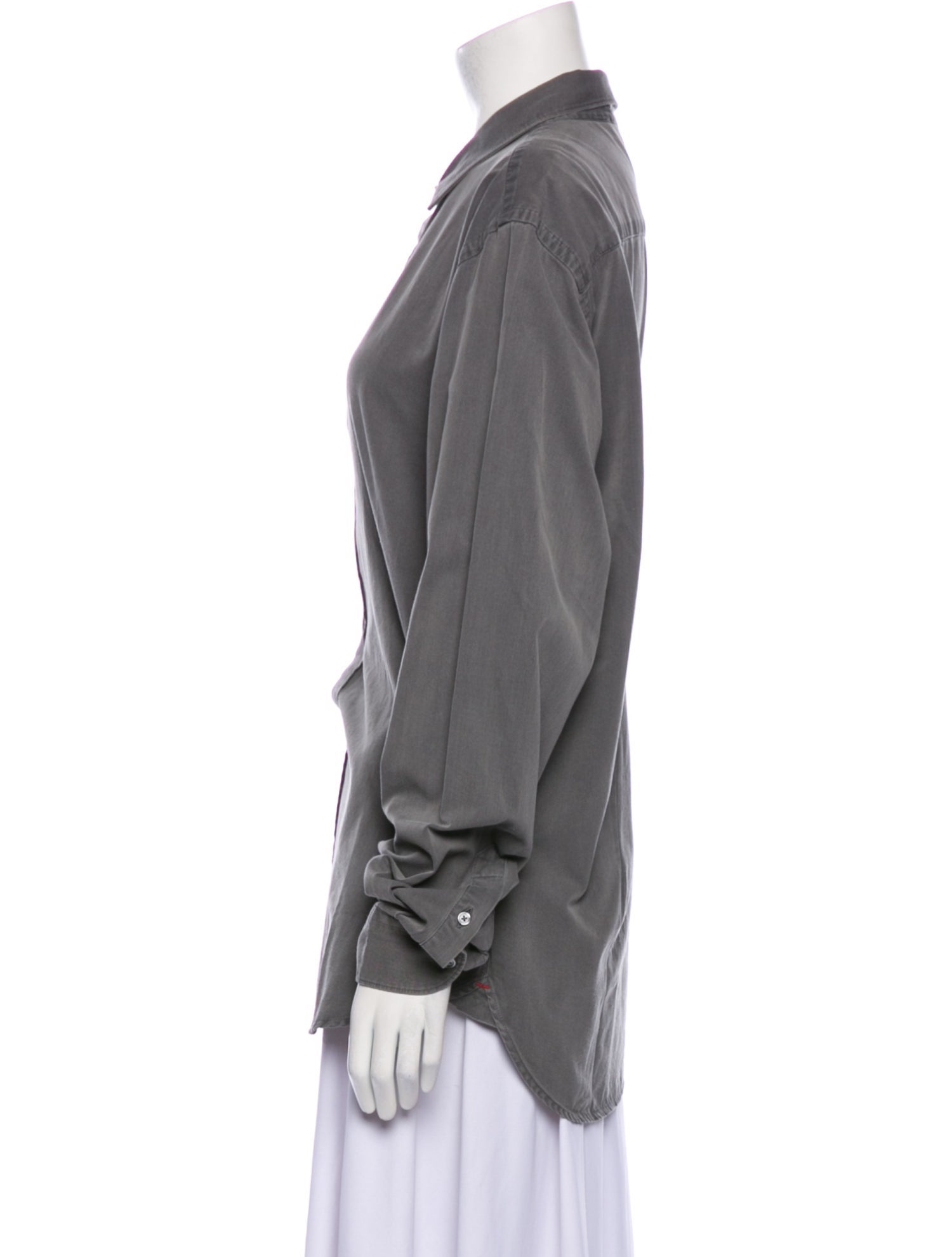 Orlebar Brown Long Sleeve Button-Up Top