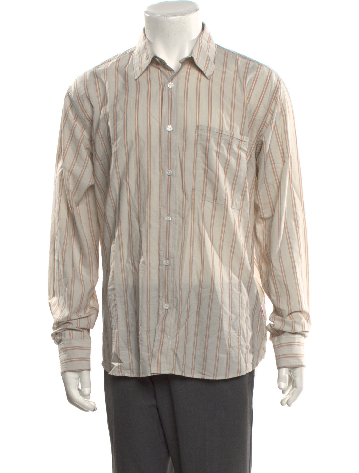 Orlebar Brown Striped Long Sleeve Shirt w/ Tags
