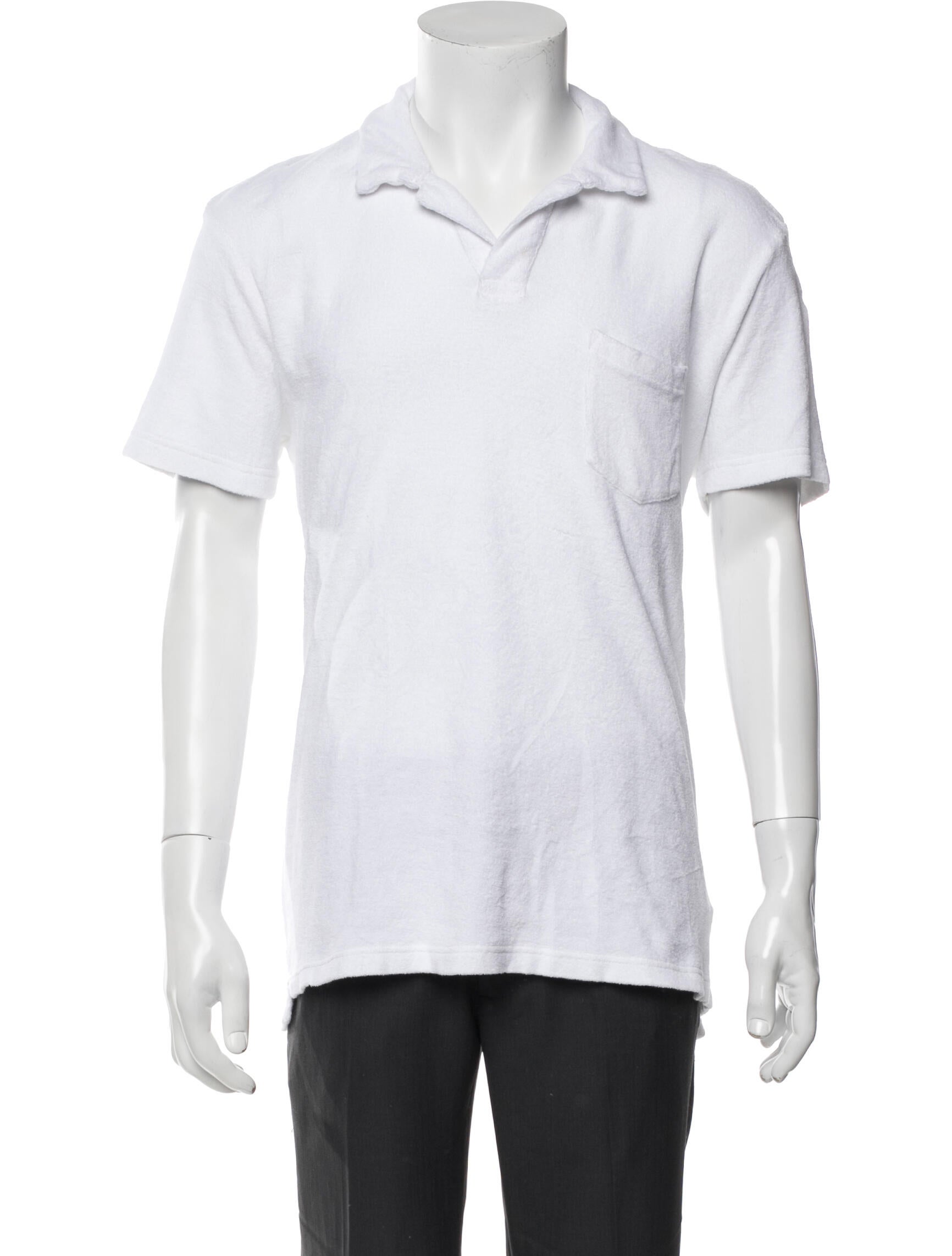 Orlebar Brown Collar Short Sleeve Polo Shirt