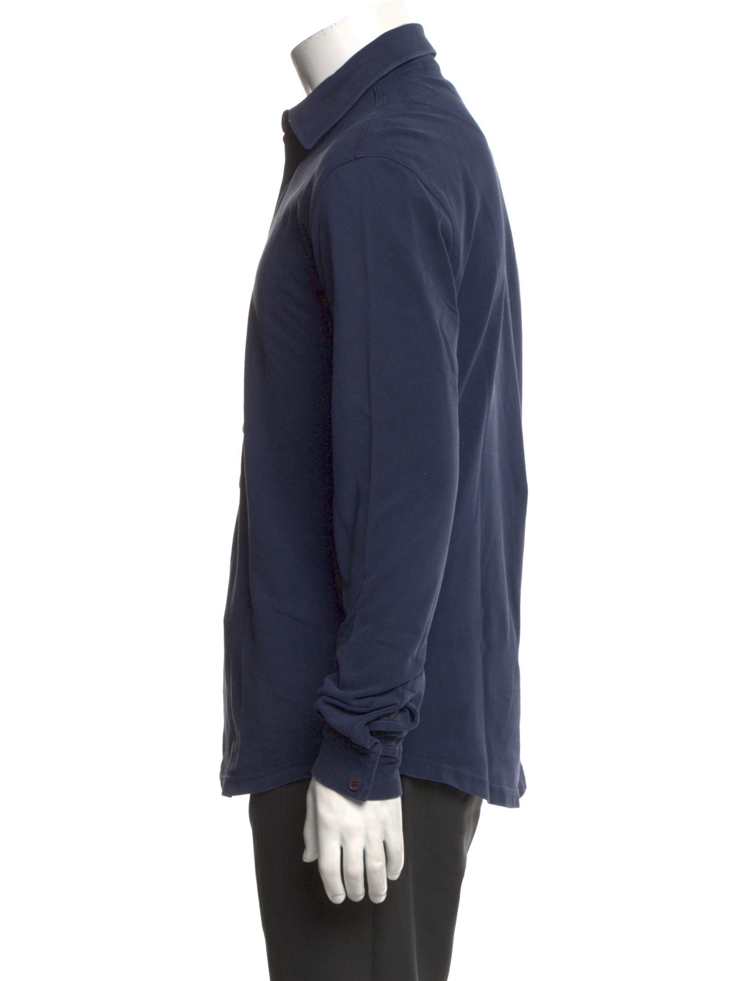 Orlebar Brown Collar Long Sleeve Polo Shirt