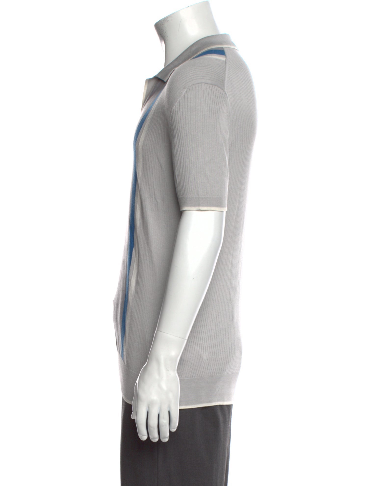 Orlebar Brown Colorblock Pattern Short Sleeve Shirt