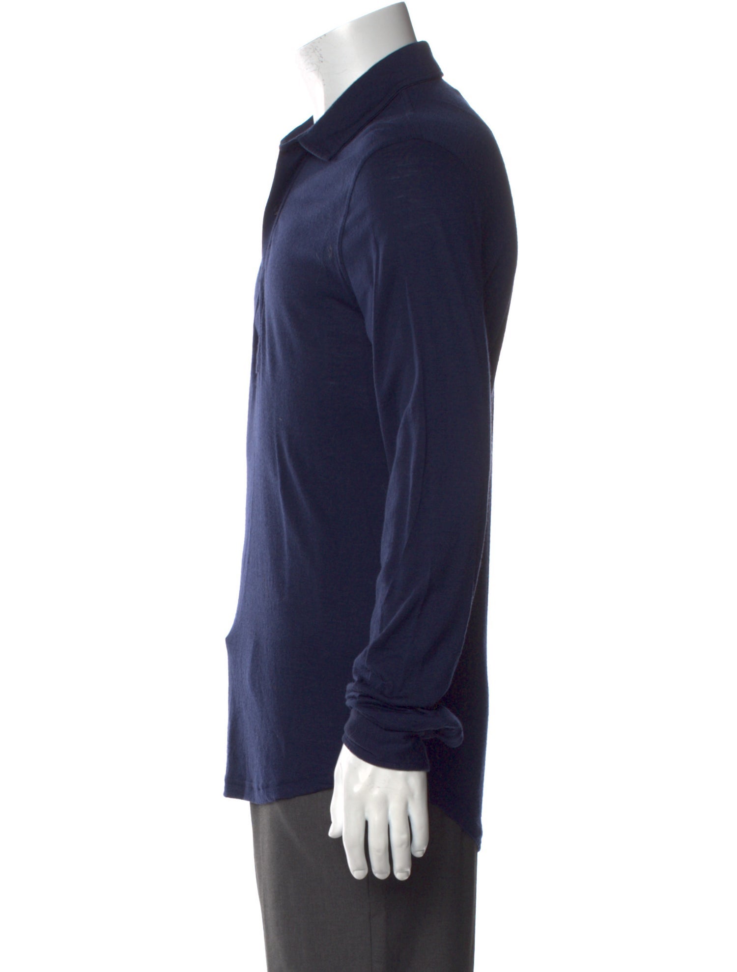 Orlebar Brown Merino Wool Collar Polo Shirt