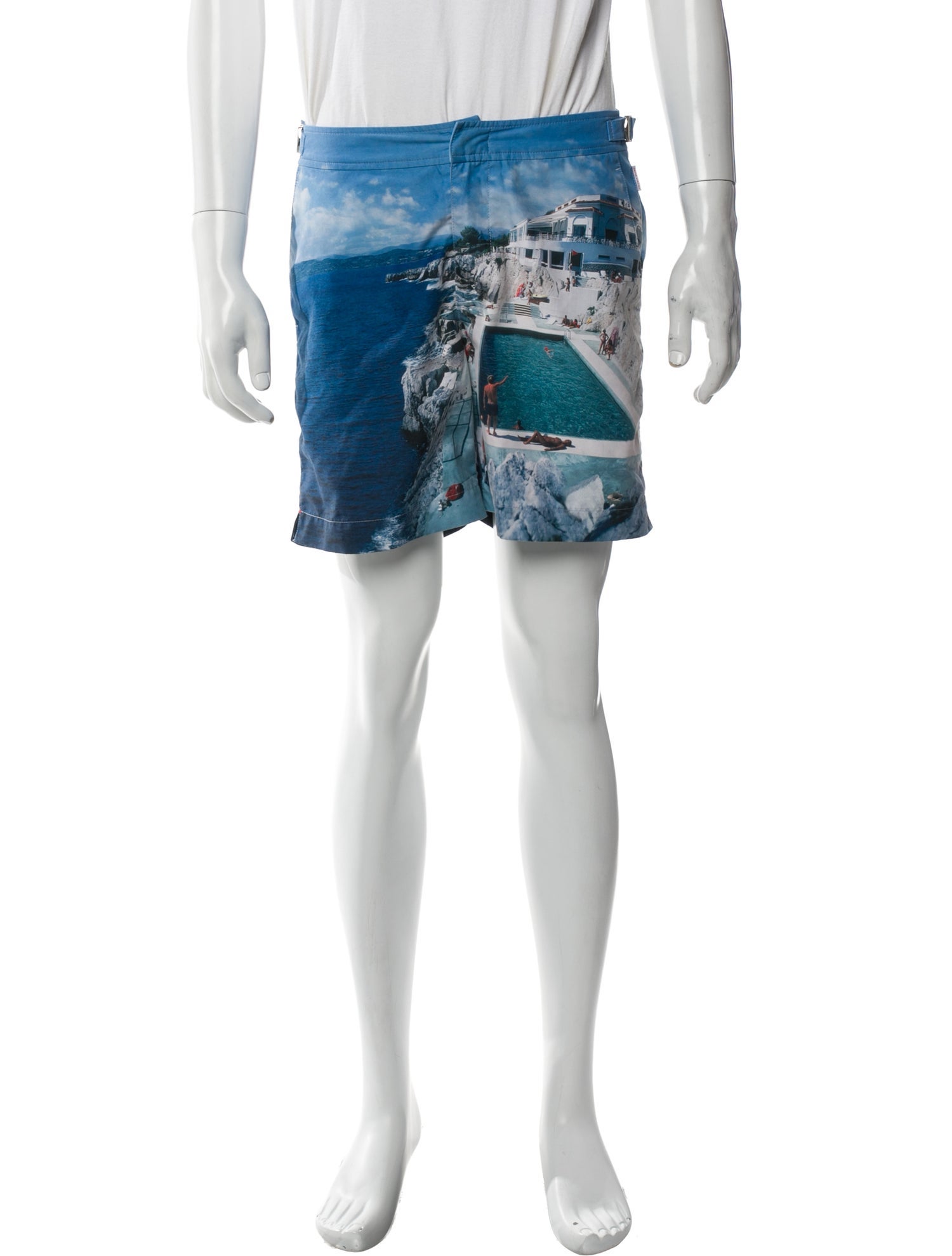 Orlebar Brown Graphic Print Swim Trunks
