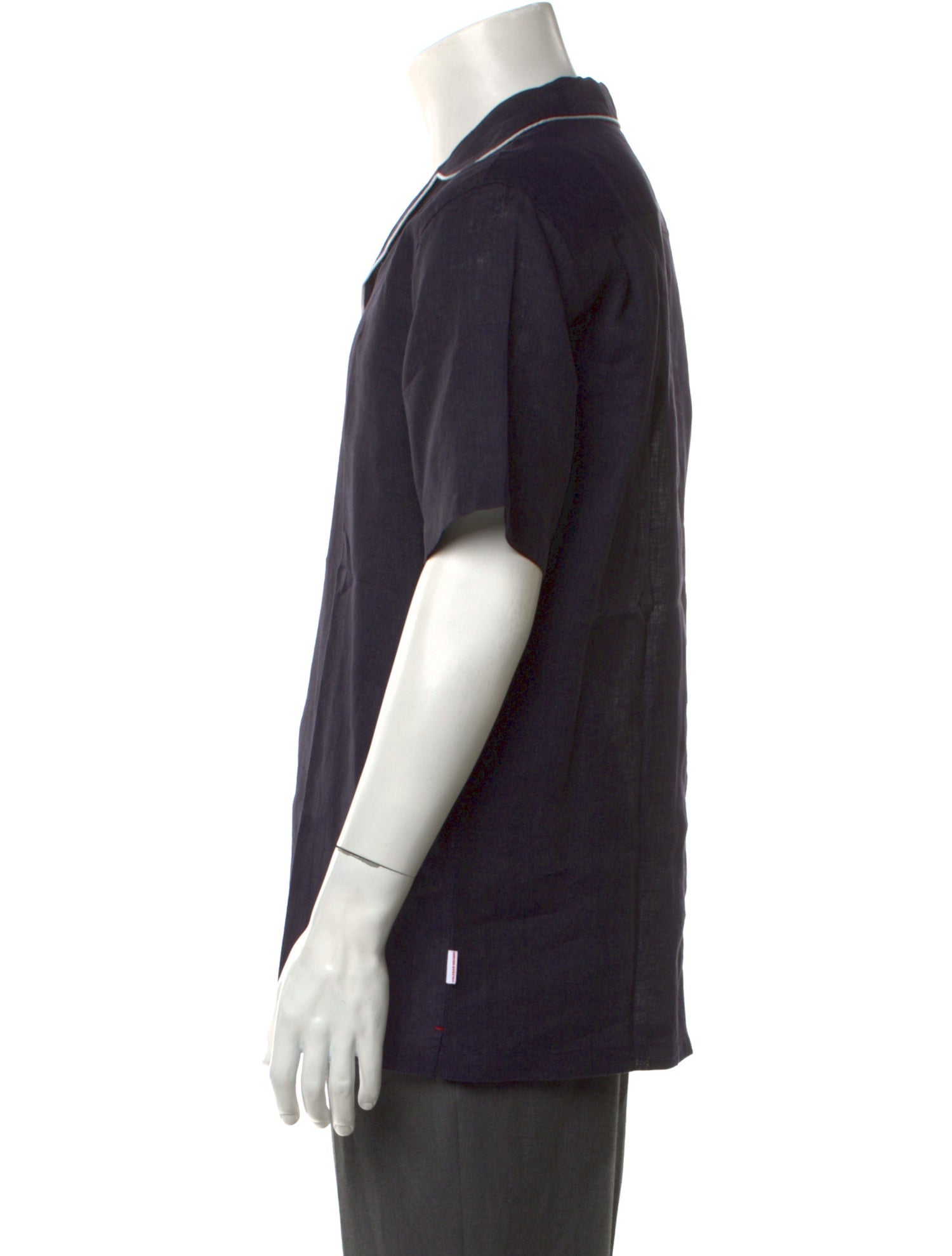 Orlebar Brown Linen Short Sleeve Shirt