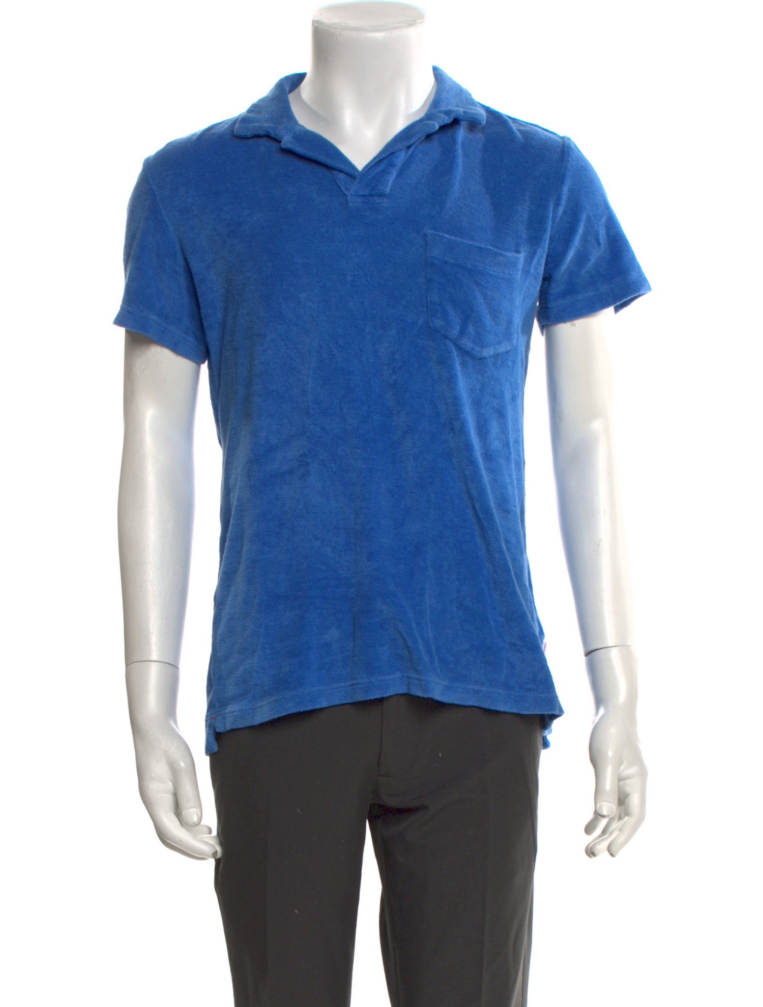 Orlebar Brown V-Neck Short Sleeve Polo Shirt