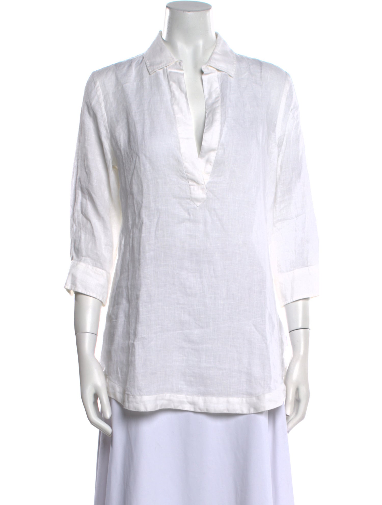 Orlebar Brown Linen Three-Quarter Sleeve Tunic