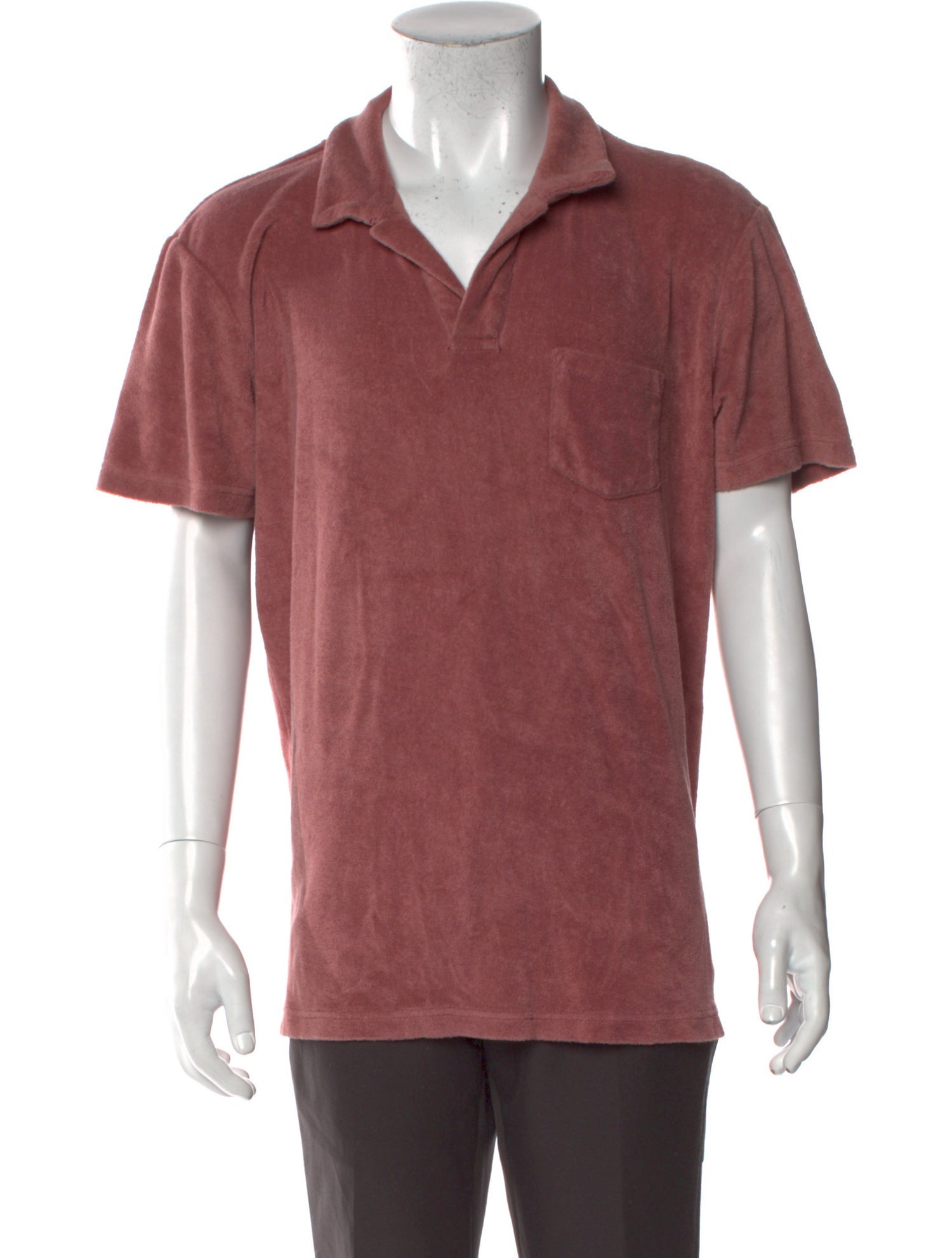 Orlebar Brown Collar Short Sleeve Polo Sweater