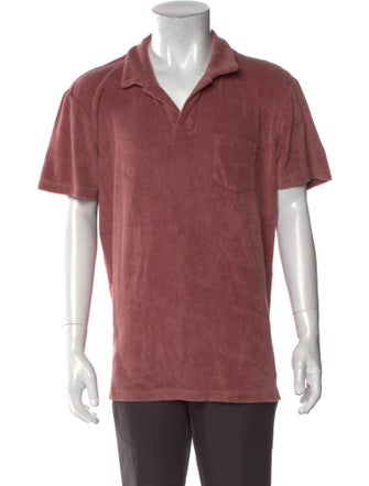 Orlebar Brown Collar Short Sleeve Polo Sweater