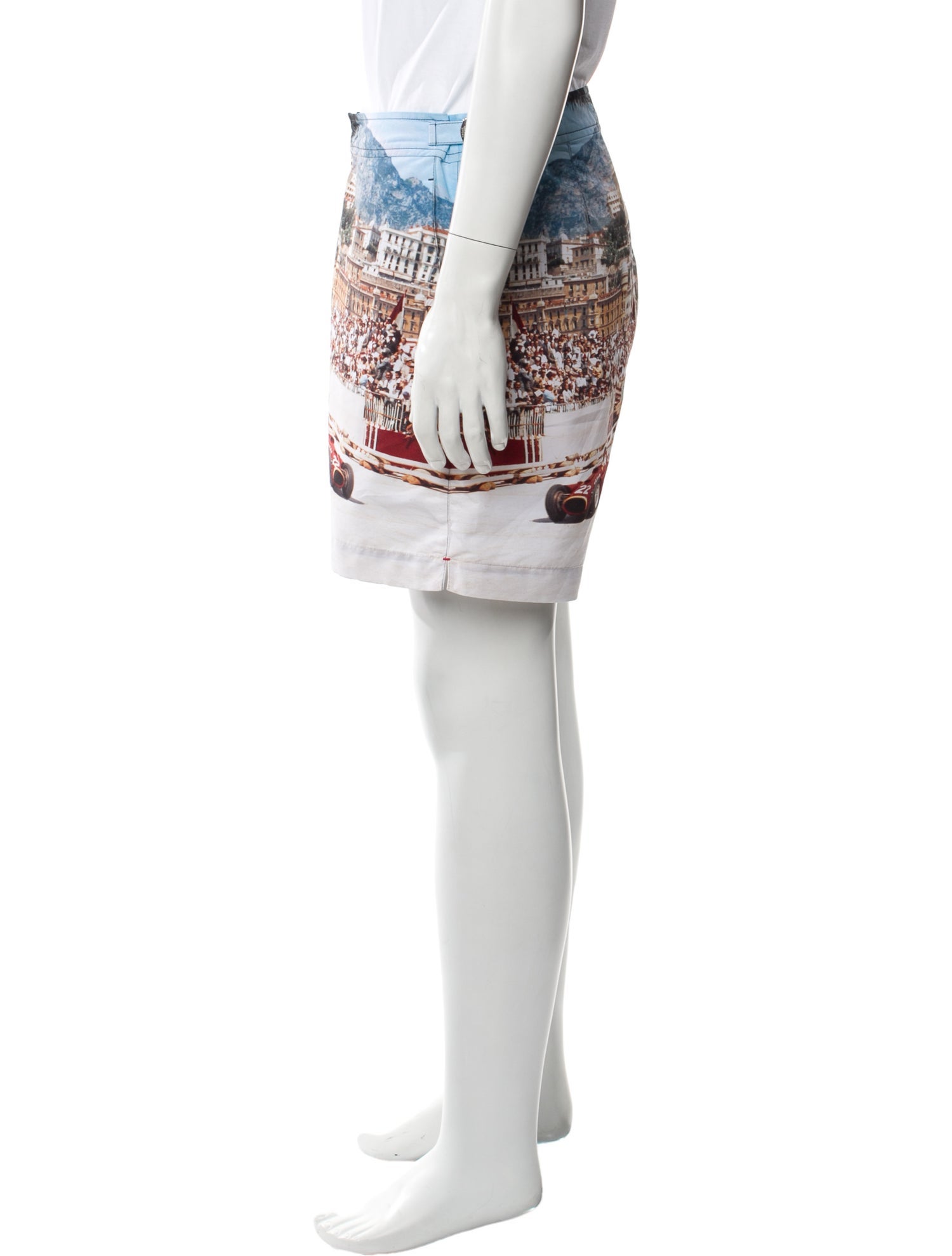 Orlebar Brown Graphic Print Athletic Shorts w/ Tags